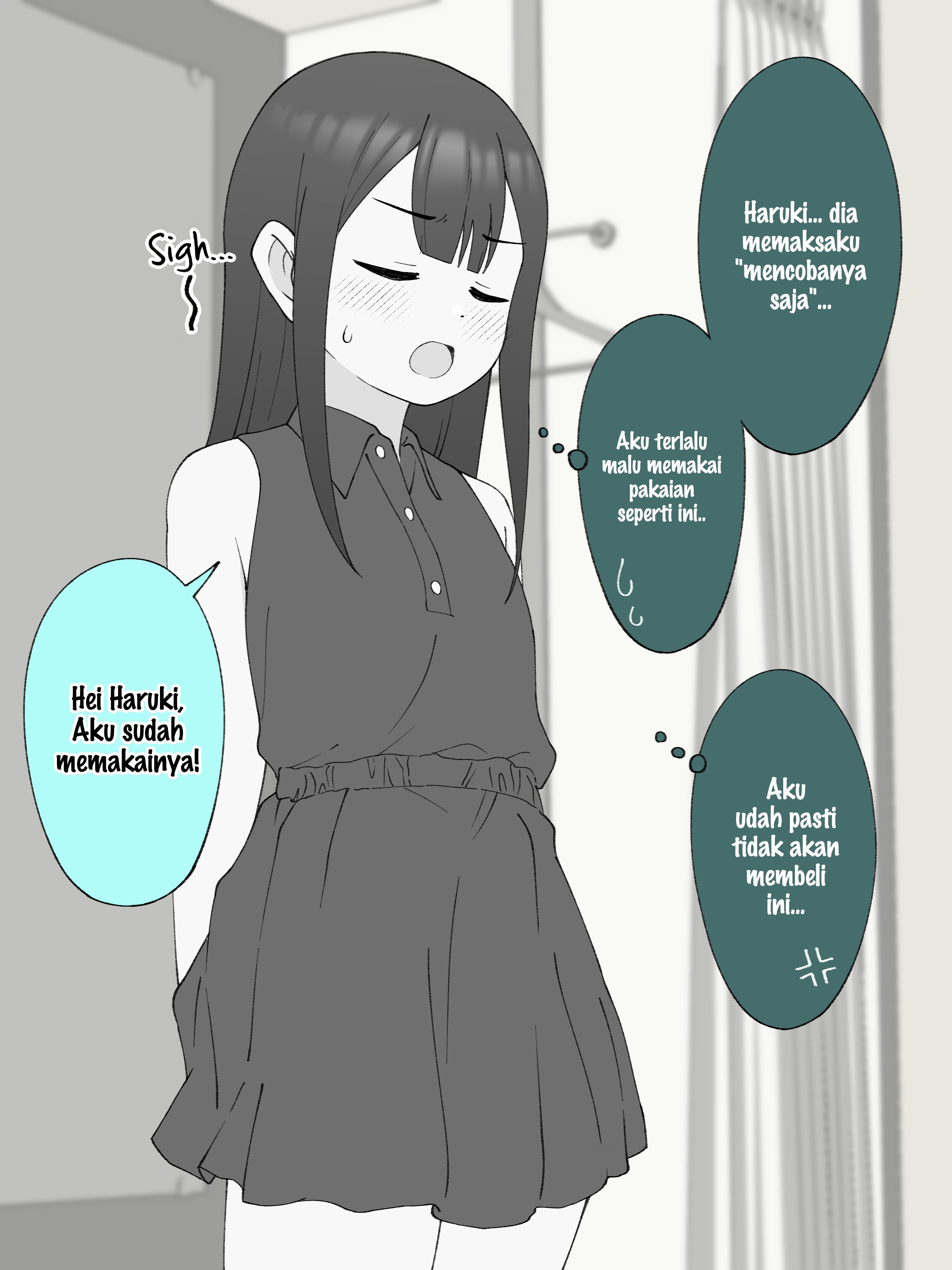 How the Little Brother Who Turned Into a Girl Became His Big Brother's Girlfriend. Chapter 110 - halaman 1