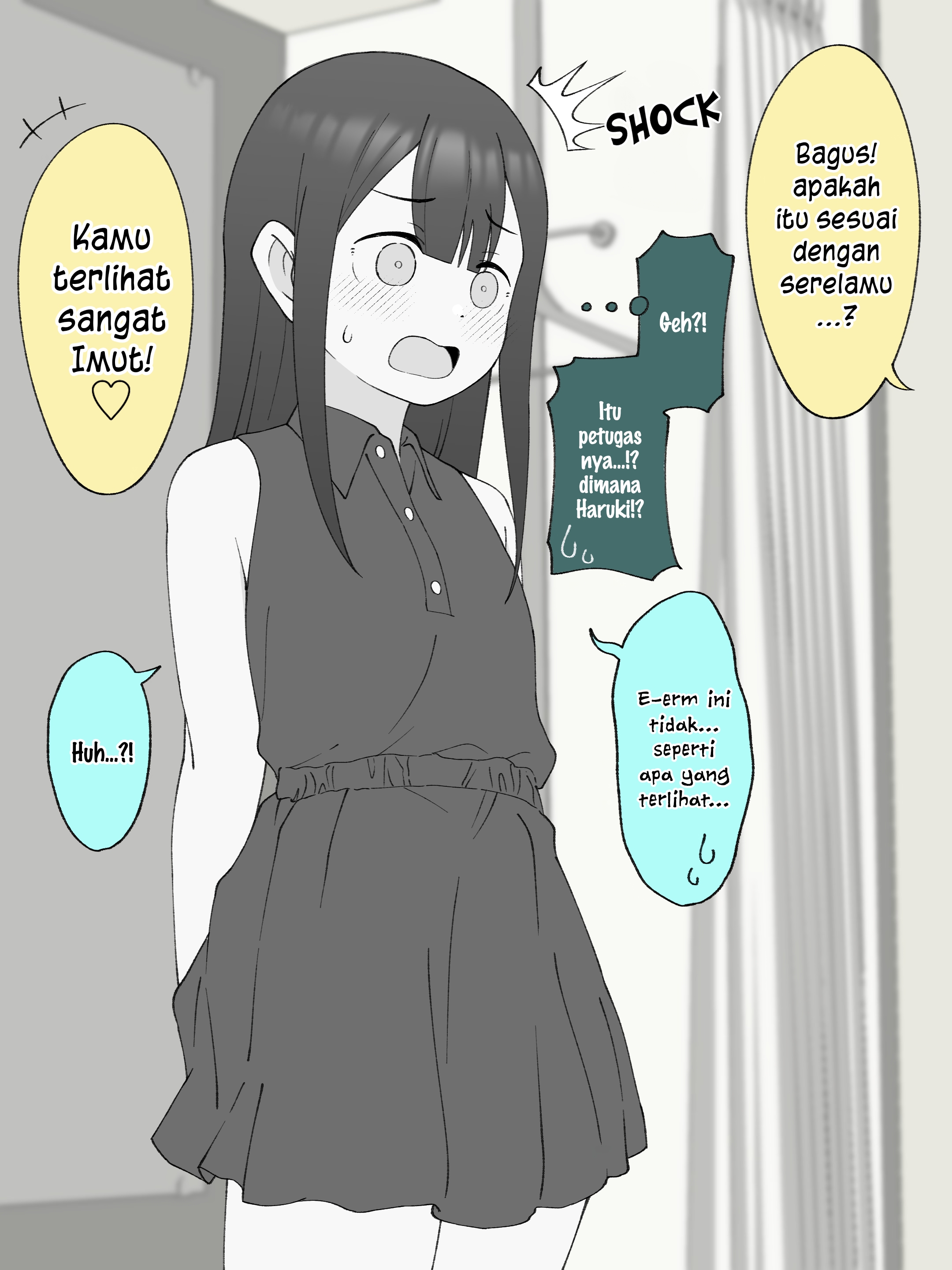 How the Little Brother Who Turned Into a Girl Became His Big Brother's Girlfriend. Chapter 110 - halaman 2