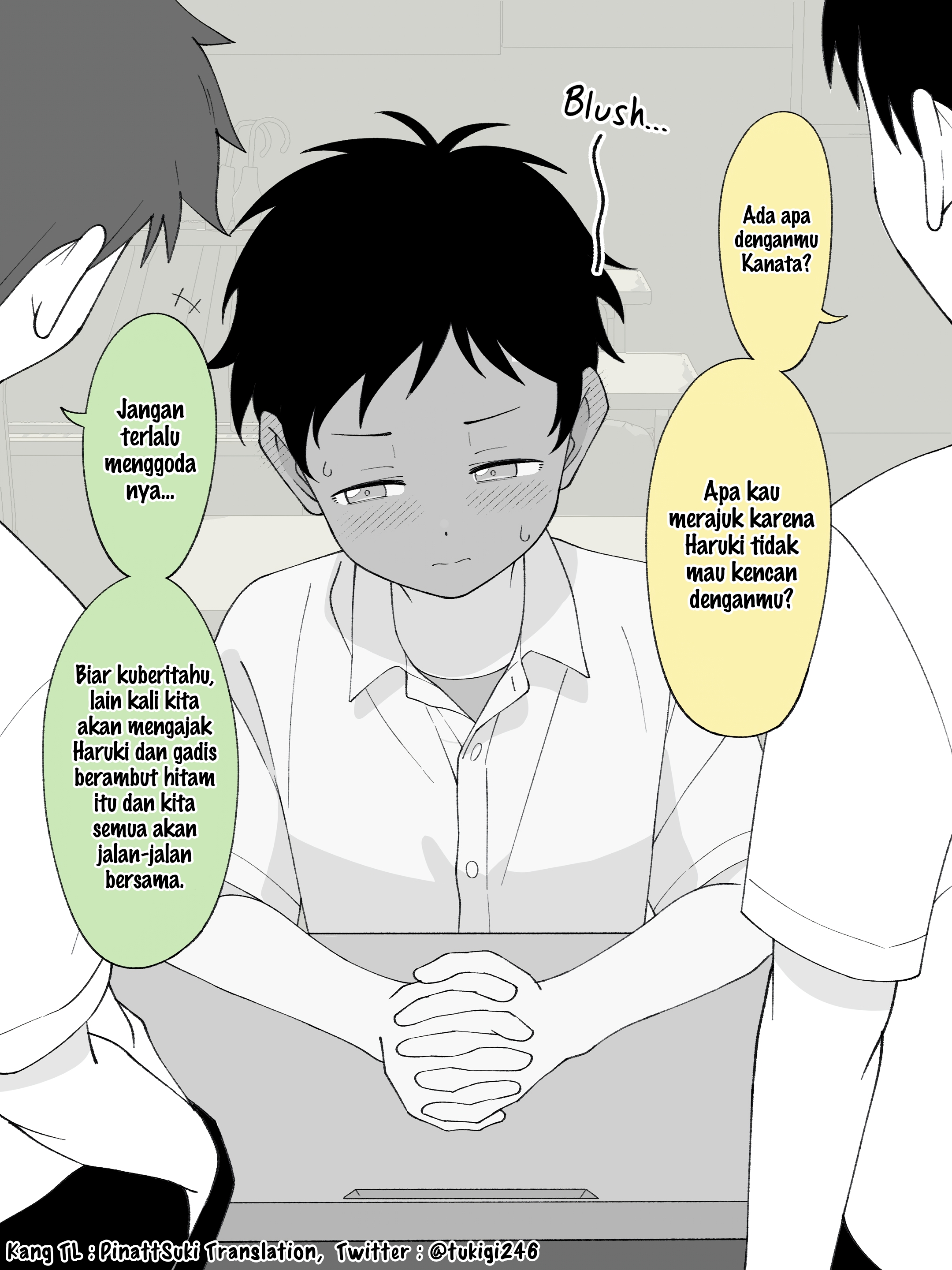How the Little Brother Who Turned Into a Girl Became His Big Brother's Girlfriend. Chapter 111 - halaman 4