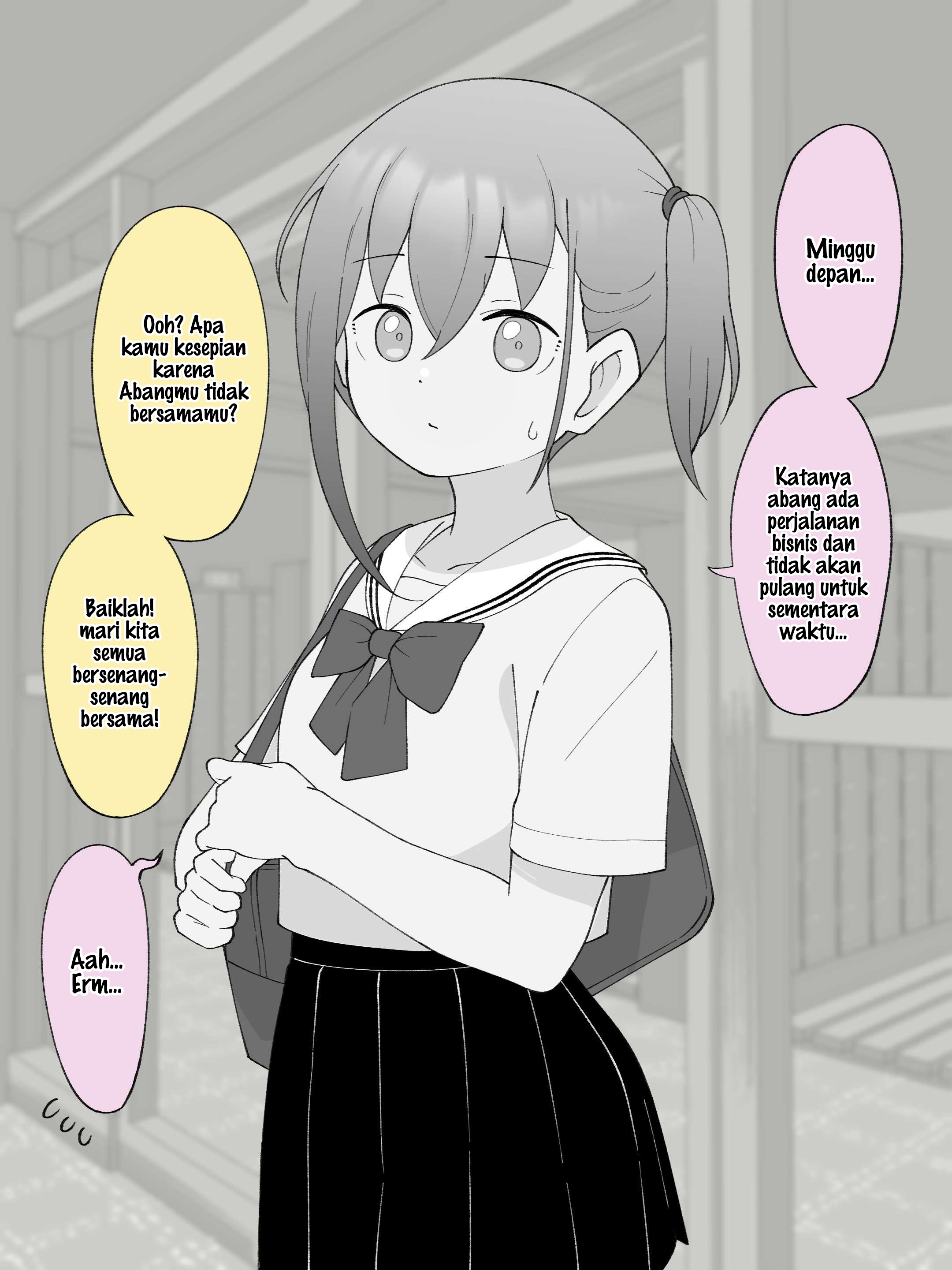 How the Little Brother Who Turned Into a Girl Became His Big Brother's Girlfriend. Chapter 112 - halaman 2