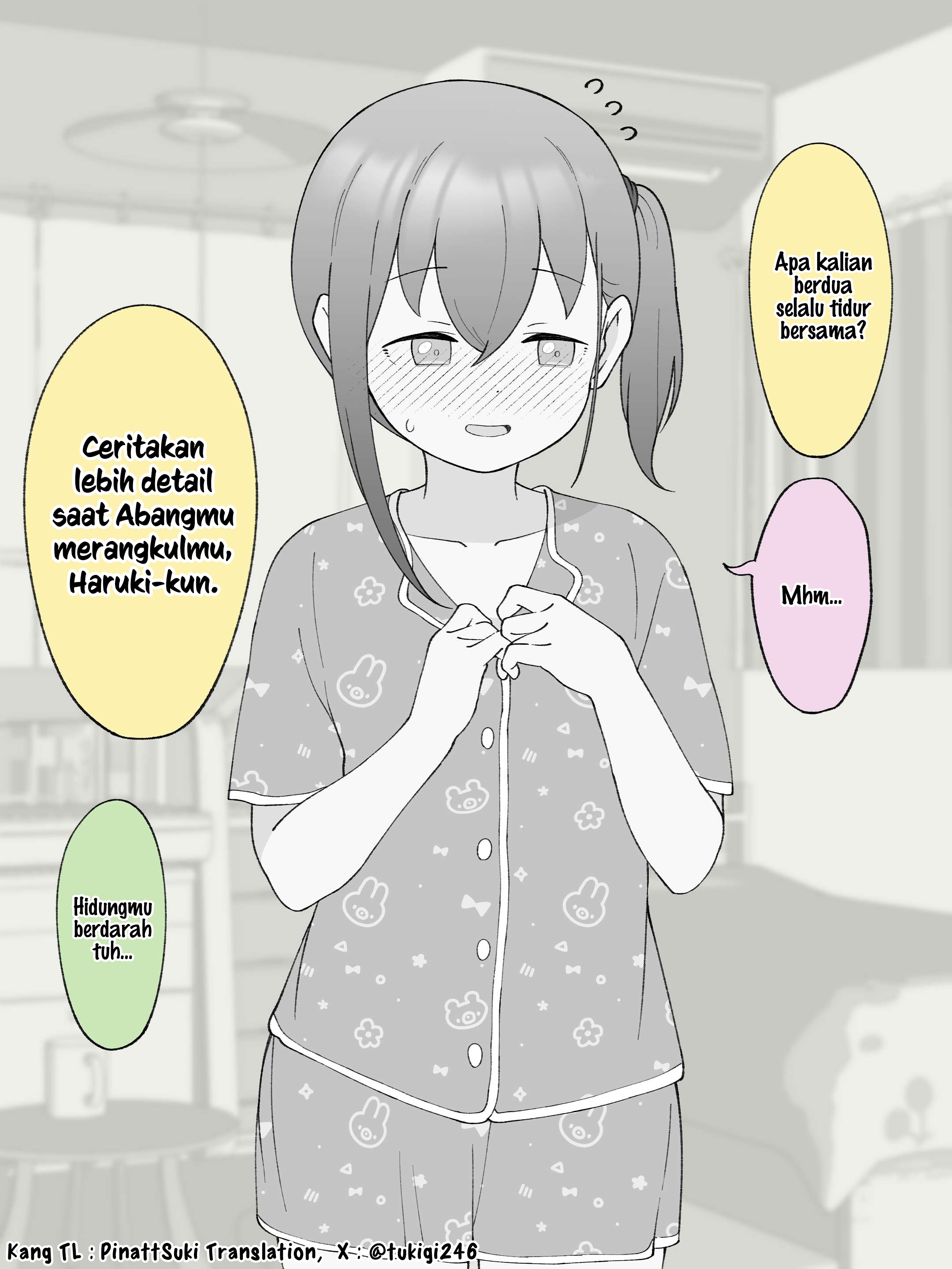 How the Little Brother Who Turned Into a Girl Became His Big Brother's Girlfriend. Chapter 113 - halaman 4