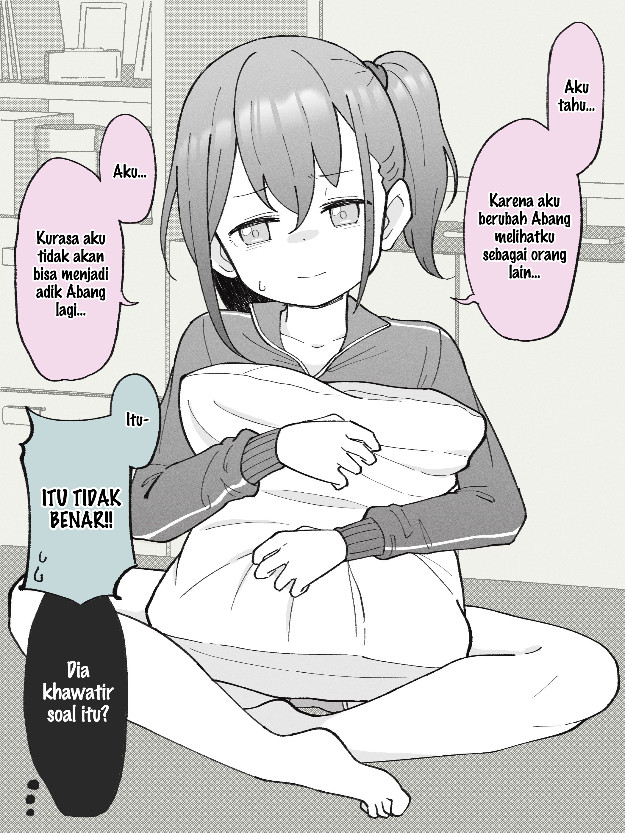How the Little Brother Who Turned Into a Girl Became His Big Brother's Girlfriend. Chapter 12 - halaman 2