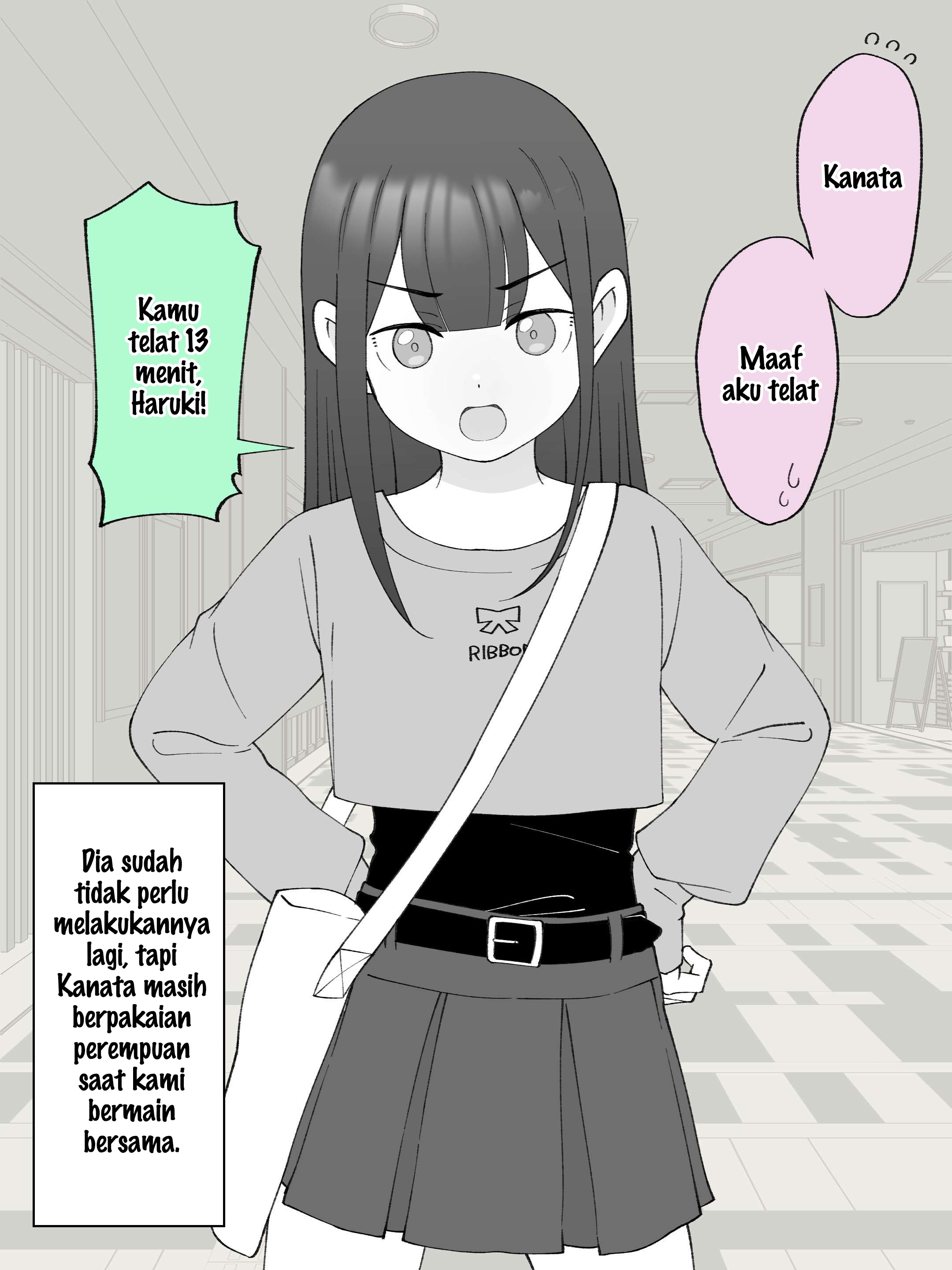 How the Little Brother Who Turned Into a Girl Became His Big Brother's Girlfriend. Chapter 128 - halaman 1
