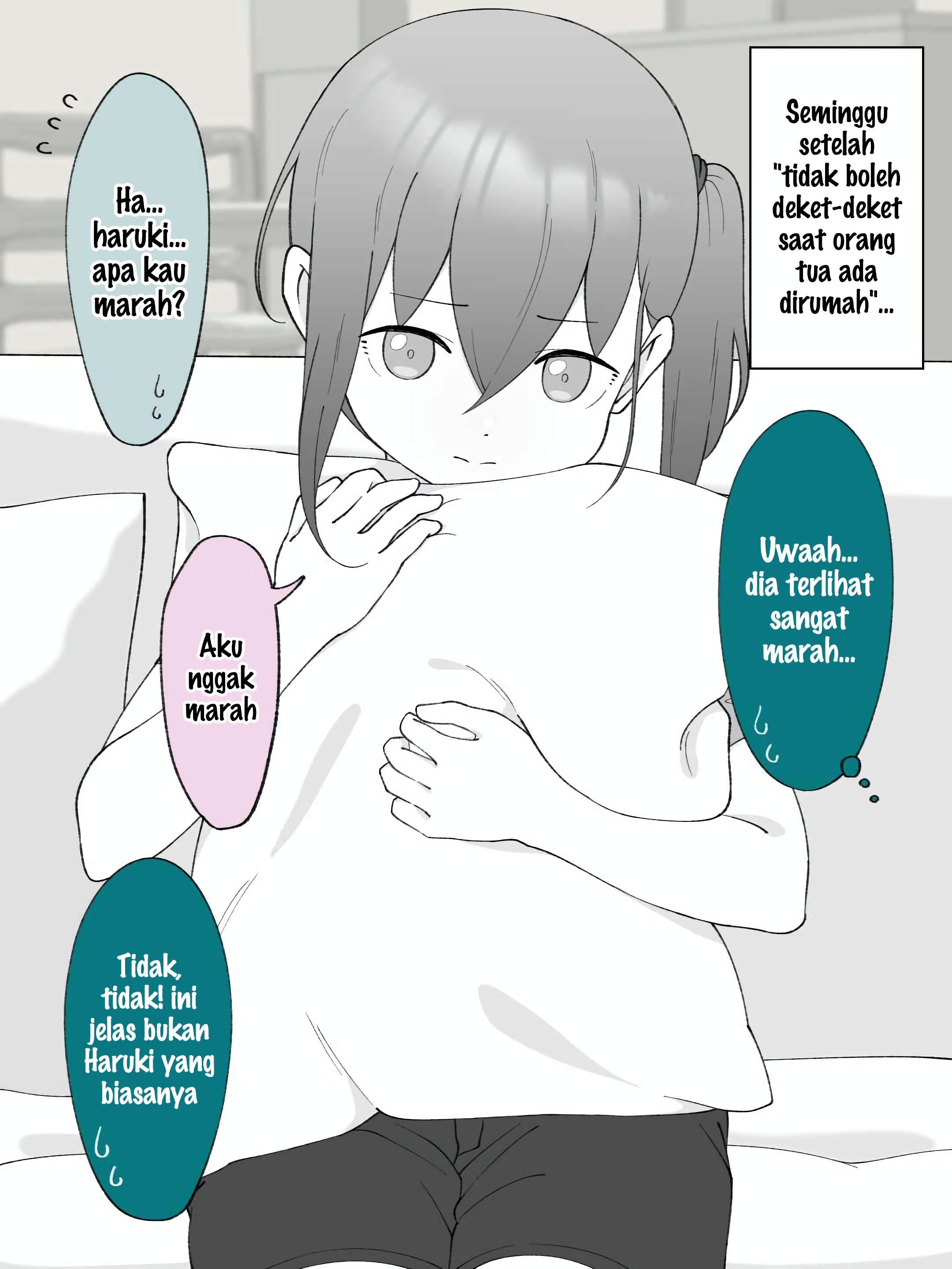 How the Little Brother Who Turned Into a Girl Became His Big Brother's Girlfriend. Chapter 135 - halaman 1