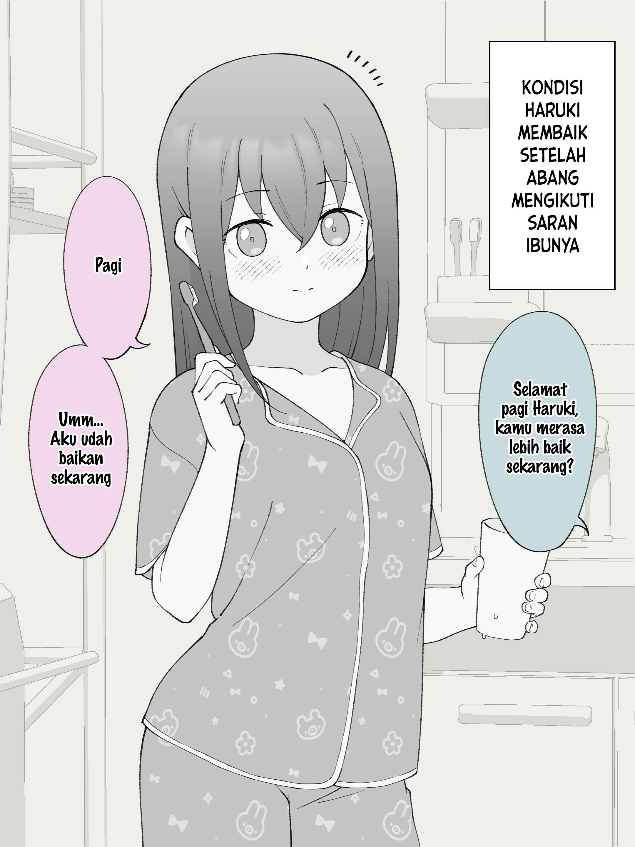How the Little Brother Who Turned Into a Girl Became His Big Brother's Girlfriend. Chapter 140 - halaman 1