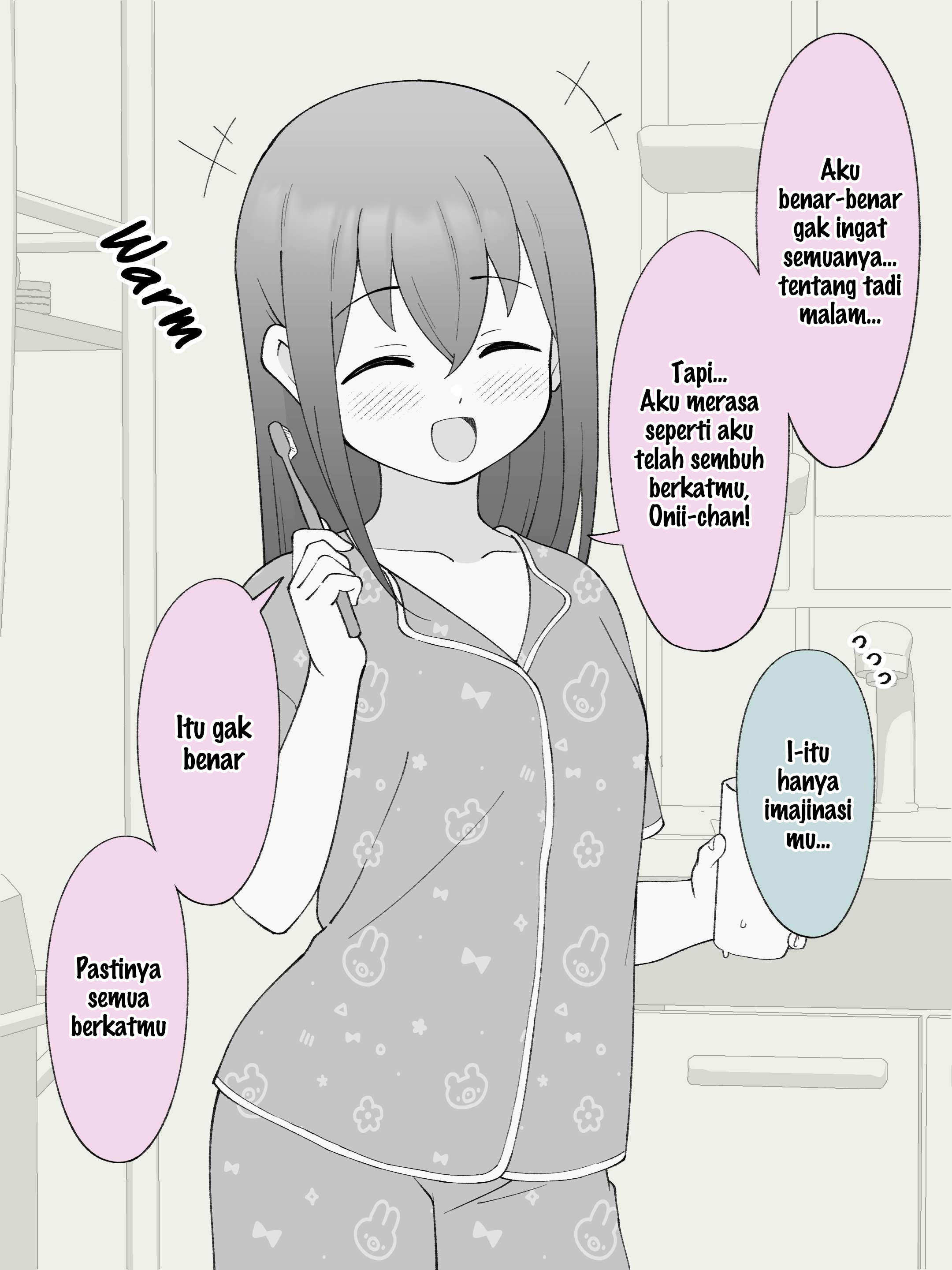 How the Little Brother Who Turned Into a Girl Became His Big Brother's Girlfriend. Chapter 140 - halaman 2