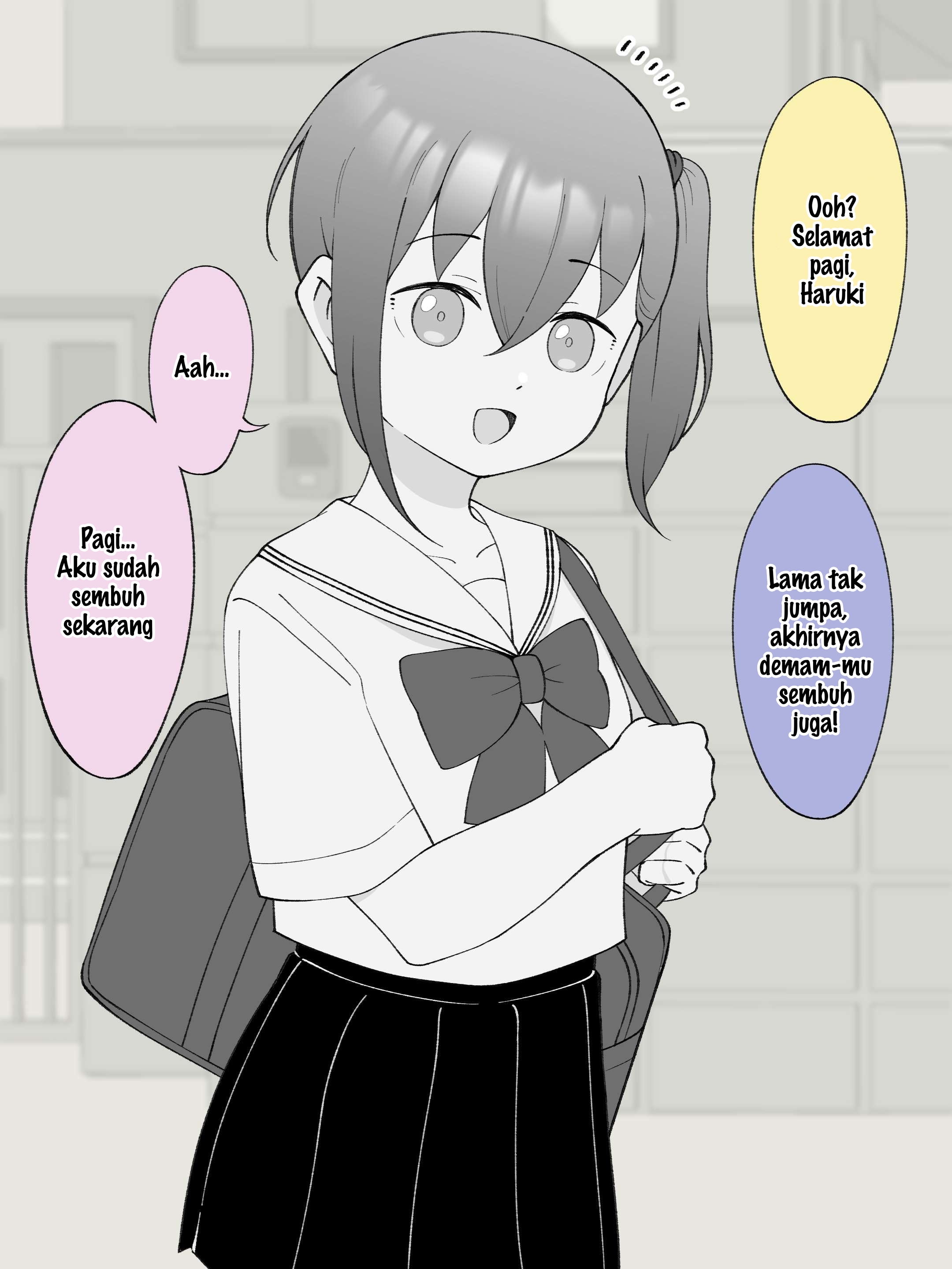 How the Little Brother Who Turned Into a Girl Became His Big Brother's Girlfriend. Chapter 141 - halaman 1