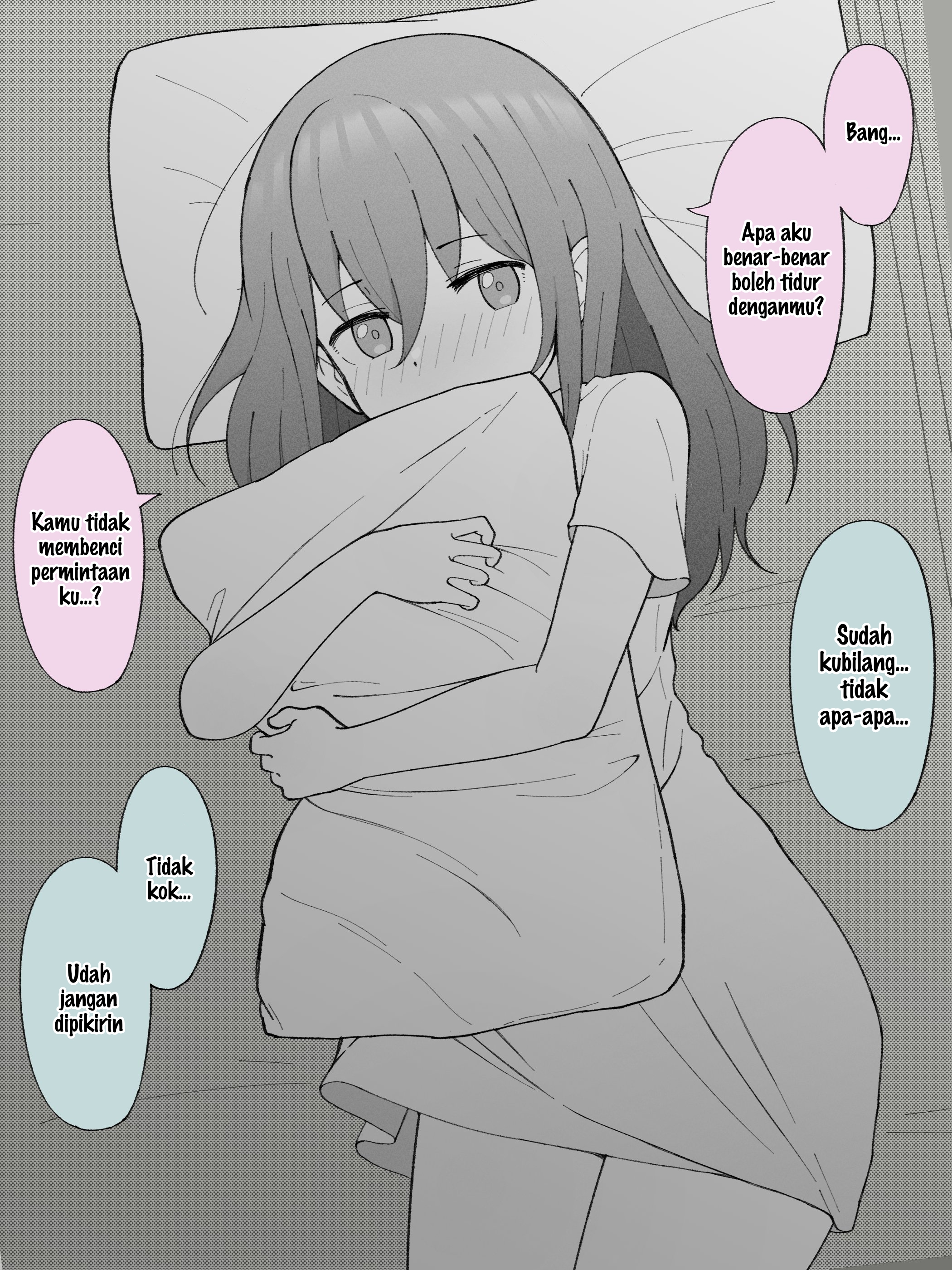 How the Little Brother Who Turned Into a Girl Became His Big Brother's Girlfriend. Chapter 15 - halaman 1
