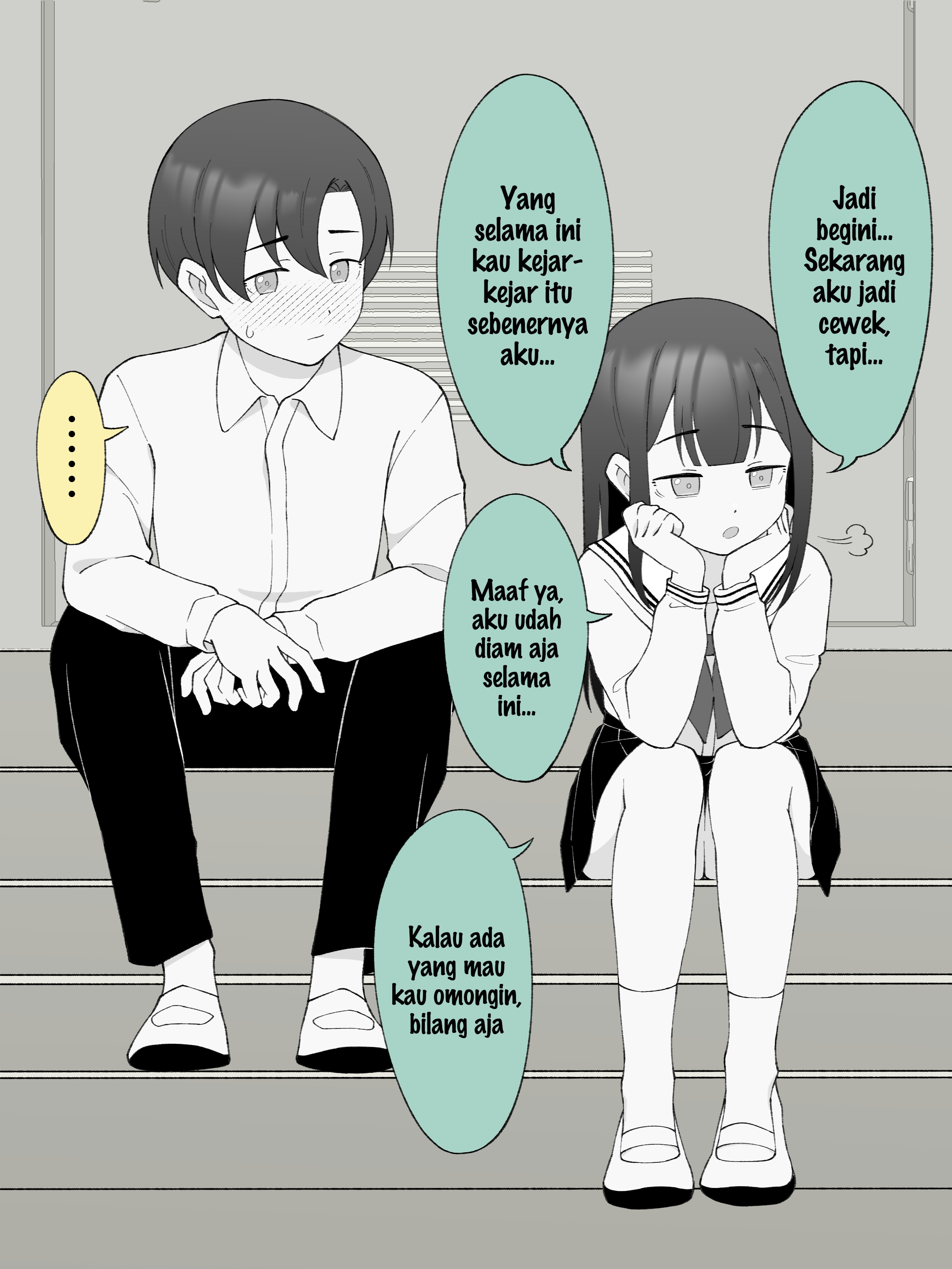 How the Little Brother Who Turned Into a Girl Became His Big Brother's Girlfriend. Chapter 165 - halaman 1