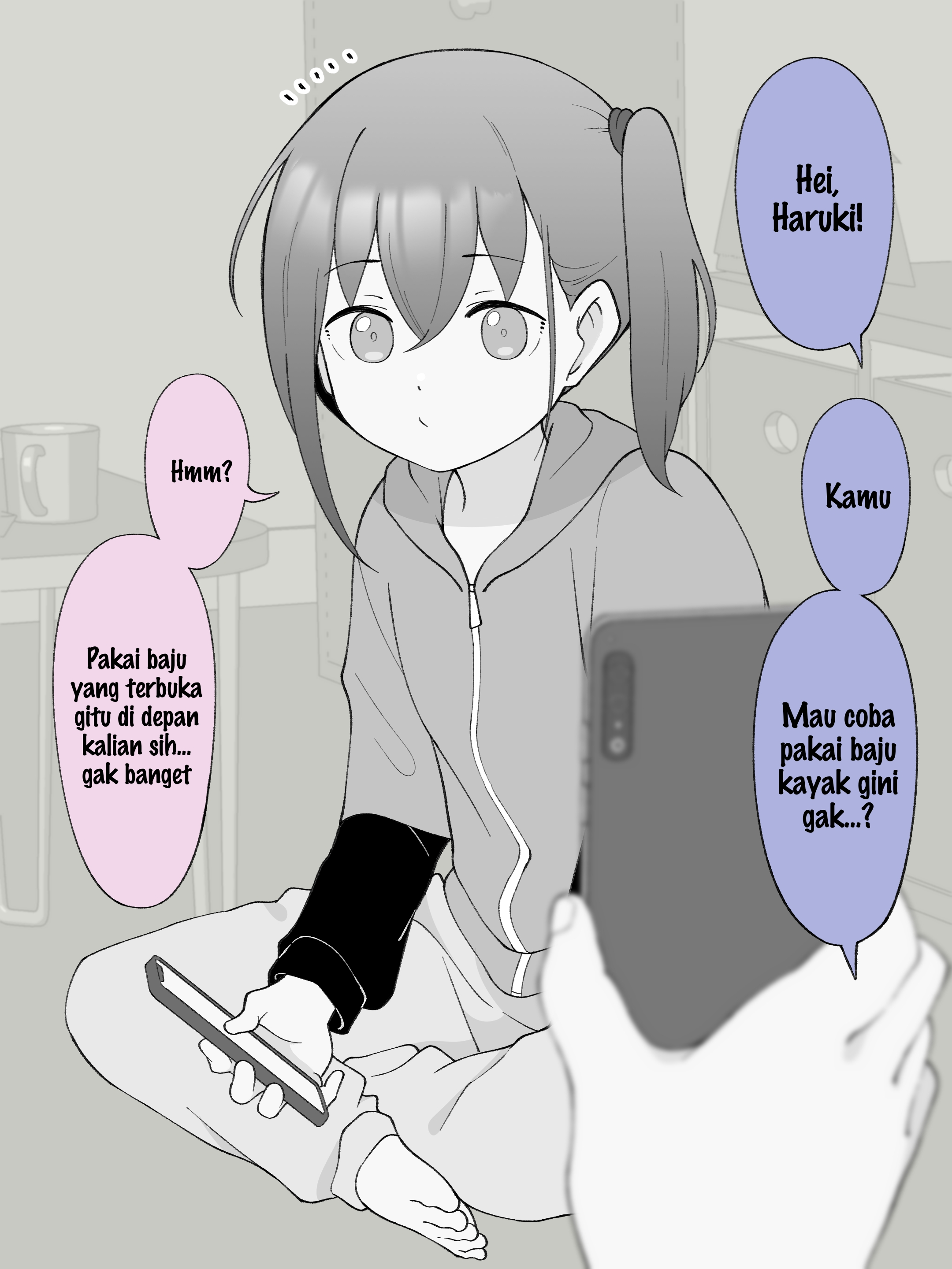 How the Little Brother Who Turned Into a Girl Became His Big Brother's Girlfriend. Chapter 167 - halaman 1