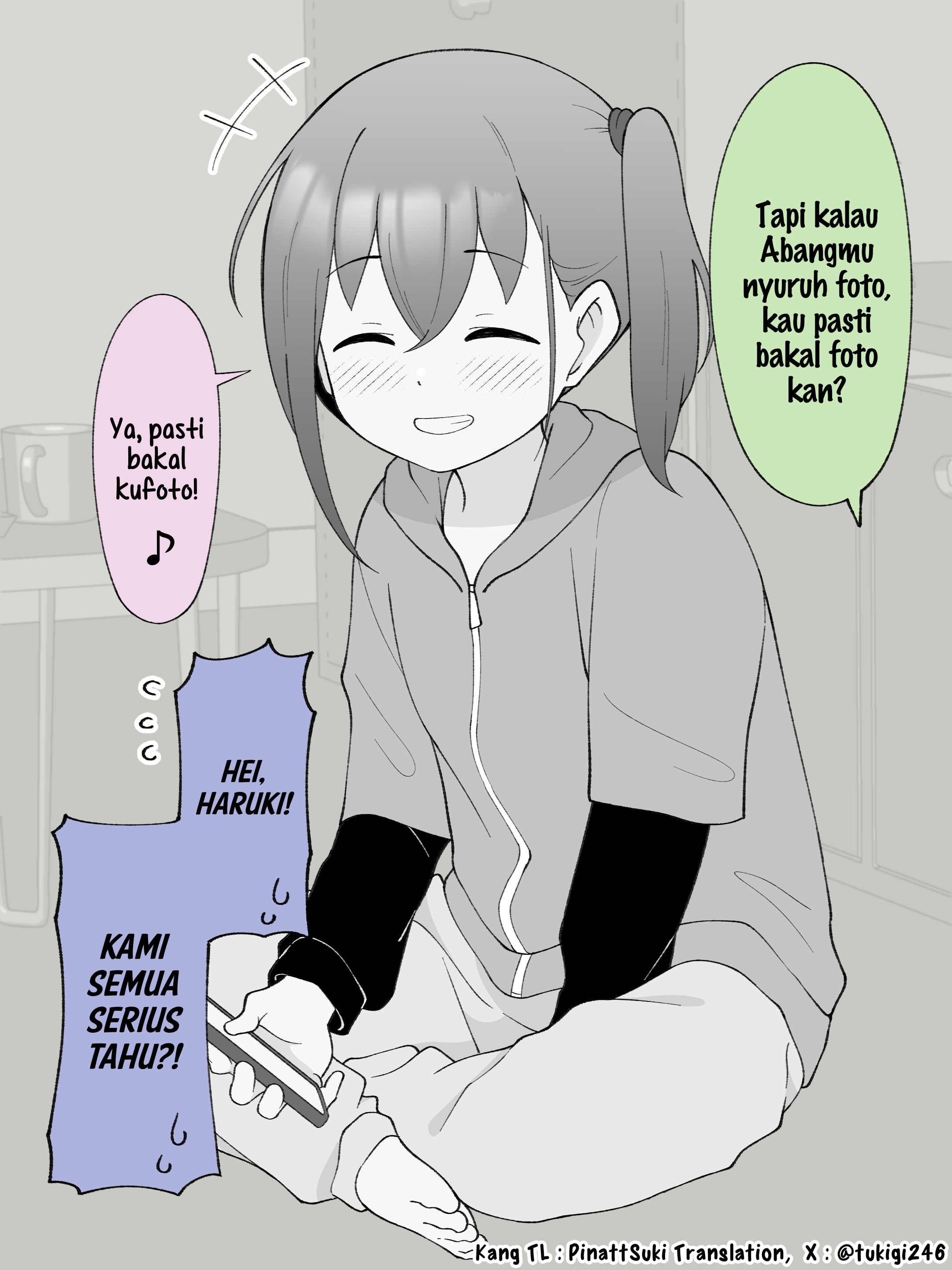 How the Little Brother Who Turned Into a Girl Became His Big Brother's Girlfriend. Chapter 167 - halaman 4