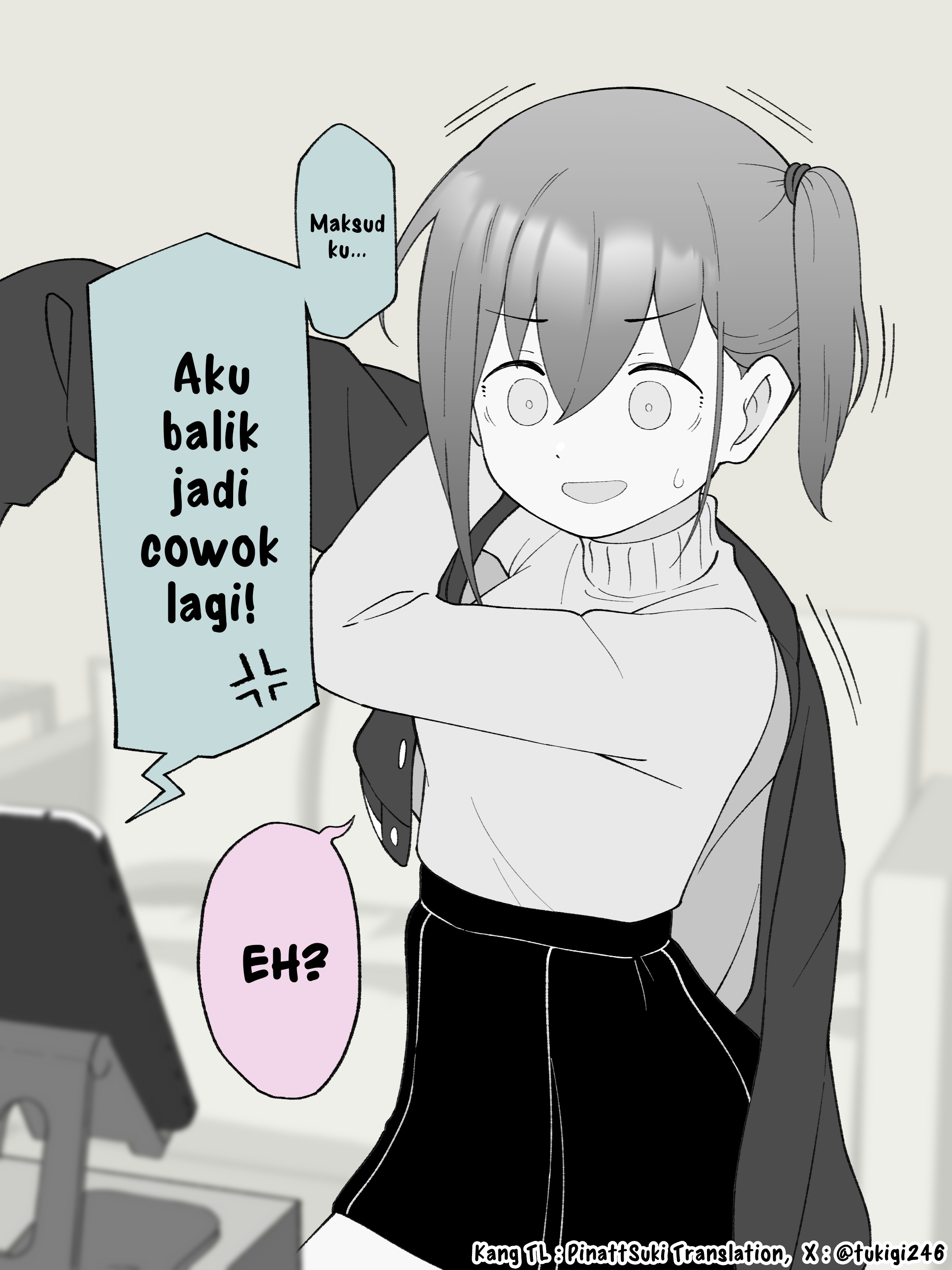 How the Little Brother Who Turned Into a Girl Became His Big Brother's Girlfriend. Chapter 171 - halaman 4