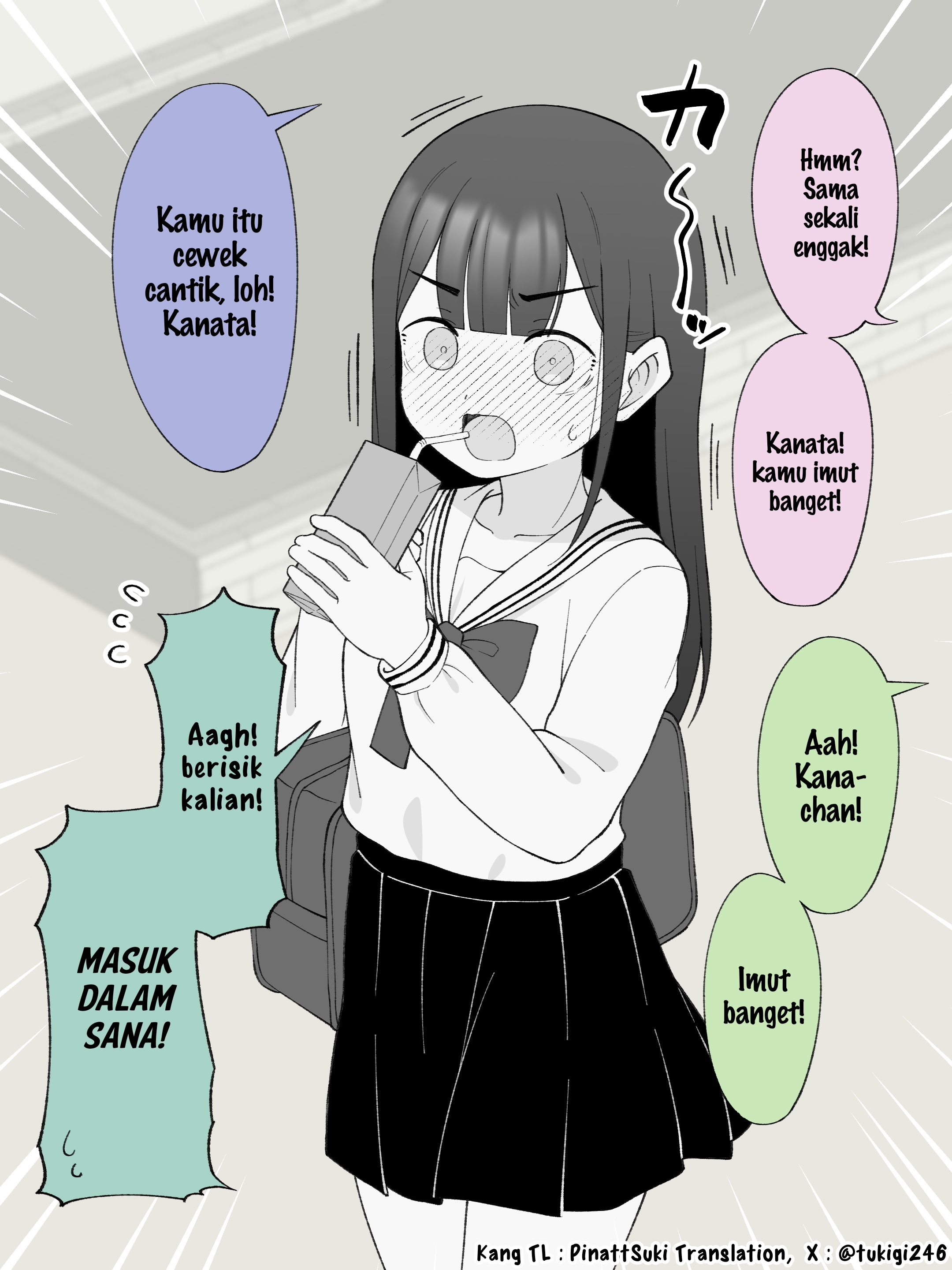 How the Little Brother Who Turned Into a Girl Became His Big Brother's Girlfriend. Chapter 174 - halaman 4