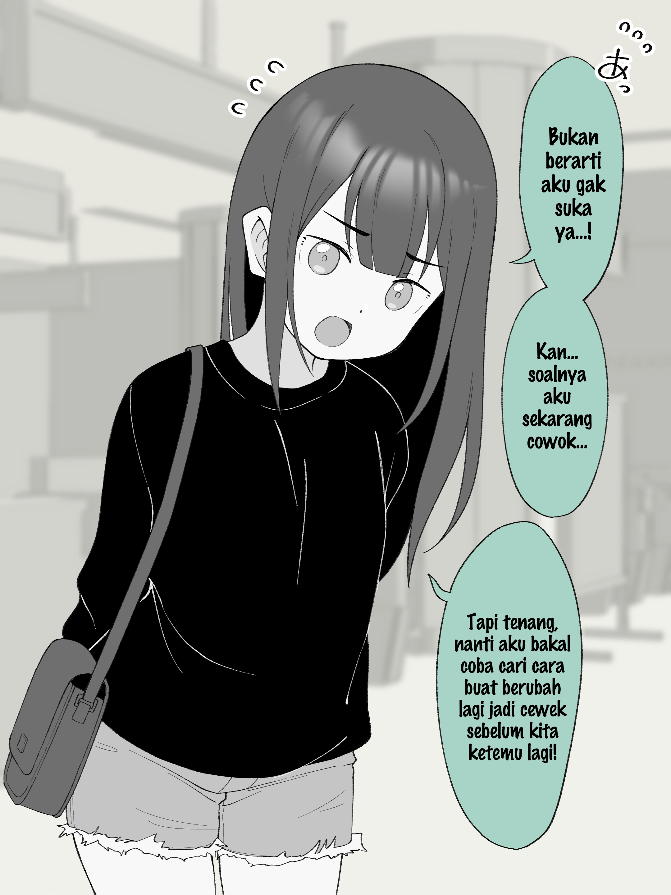 How the Little Brother Who Turned Into a Girl Became His Big Brother's Girlfriend. Chapter 179 - halaman 3