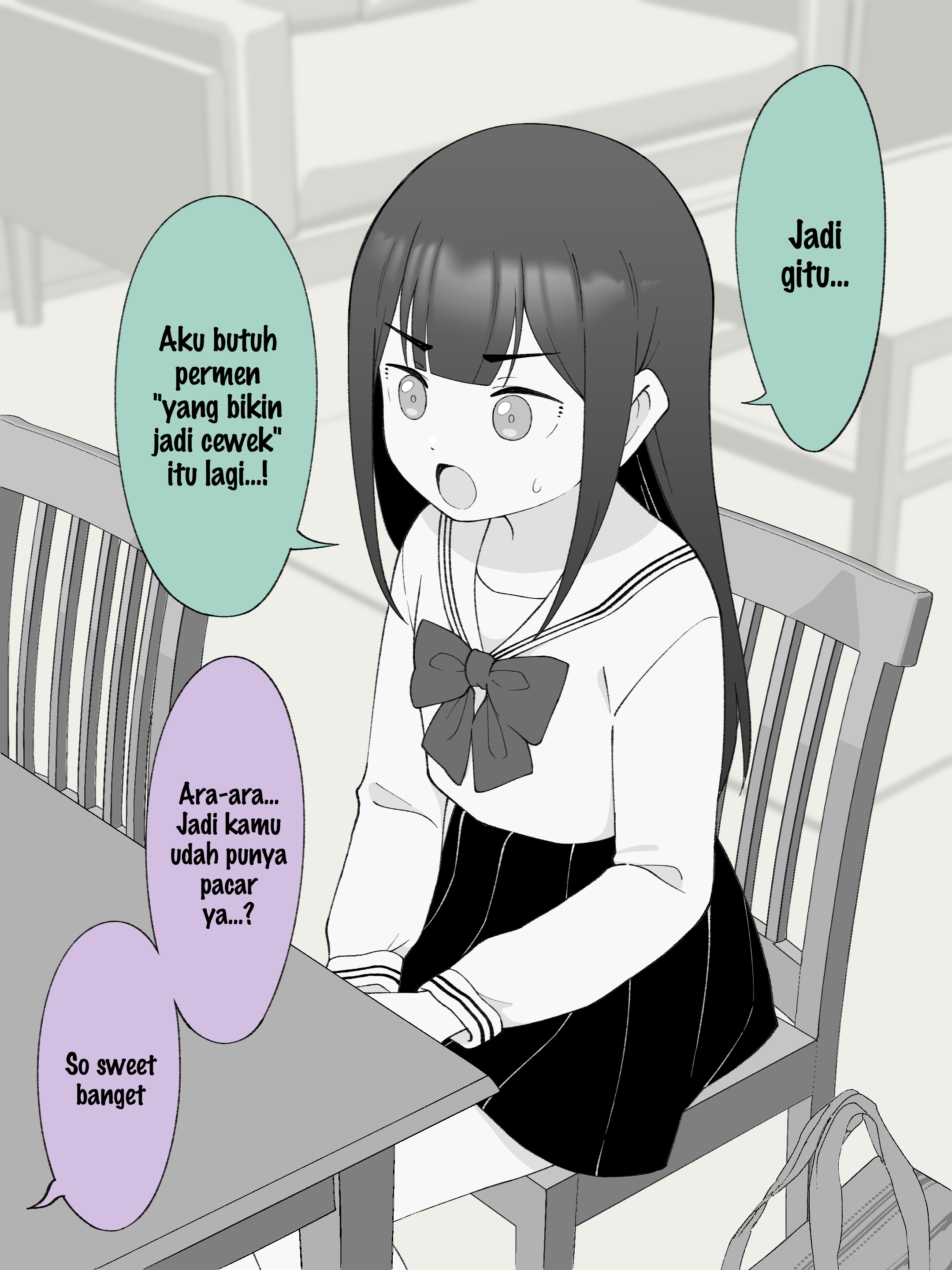 How the Little Brother Who Turned Into a Girl Became His Big Brother's Girlfriend. Chapter 180 - halaman 1