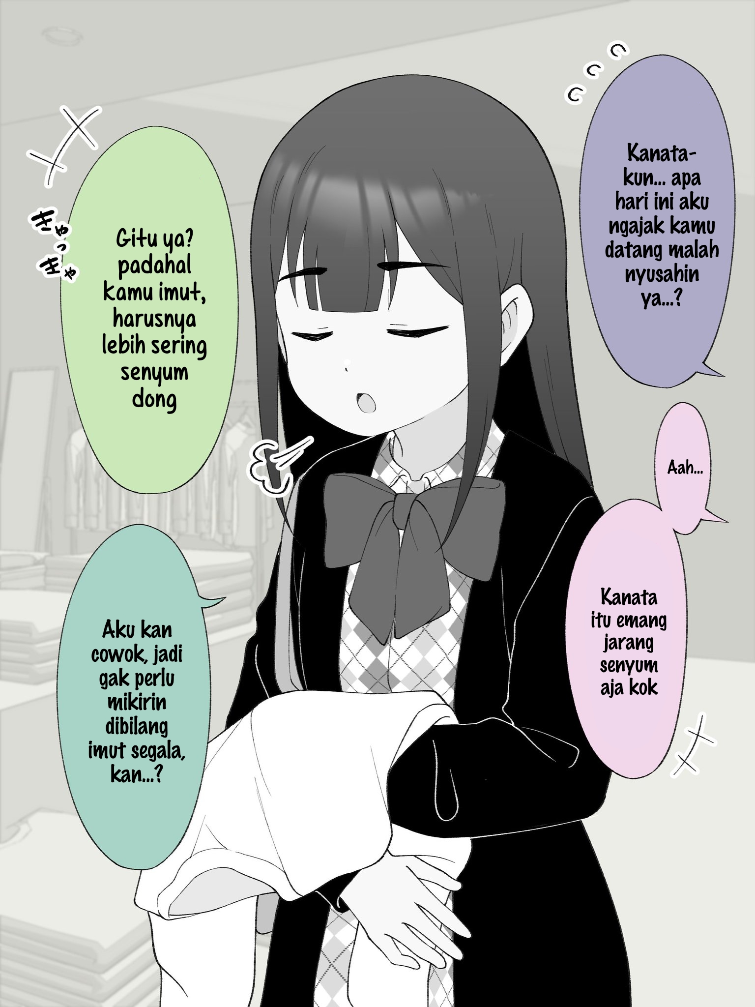 How the Little Brother Who Turned Into a Girl Became His Big Brother's Girlfriend. Chapter 198 - halaman 1