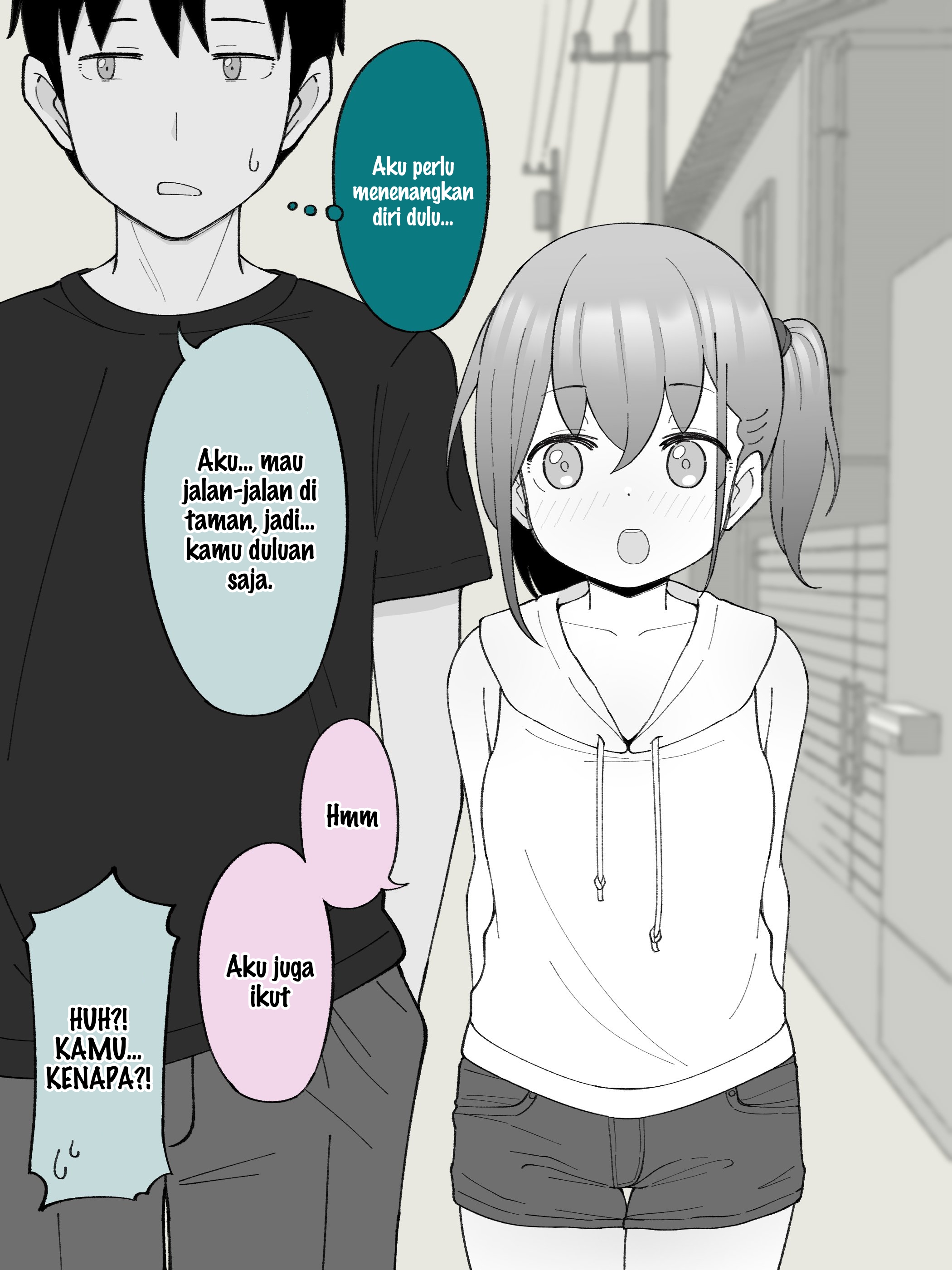 How the Little Brother Who Turned Into a Girl Became His Big Brother's Girlfriend. Chapter 21 - halaman 3