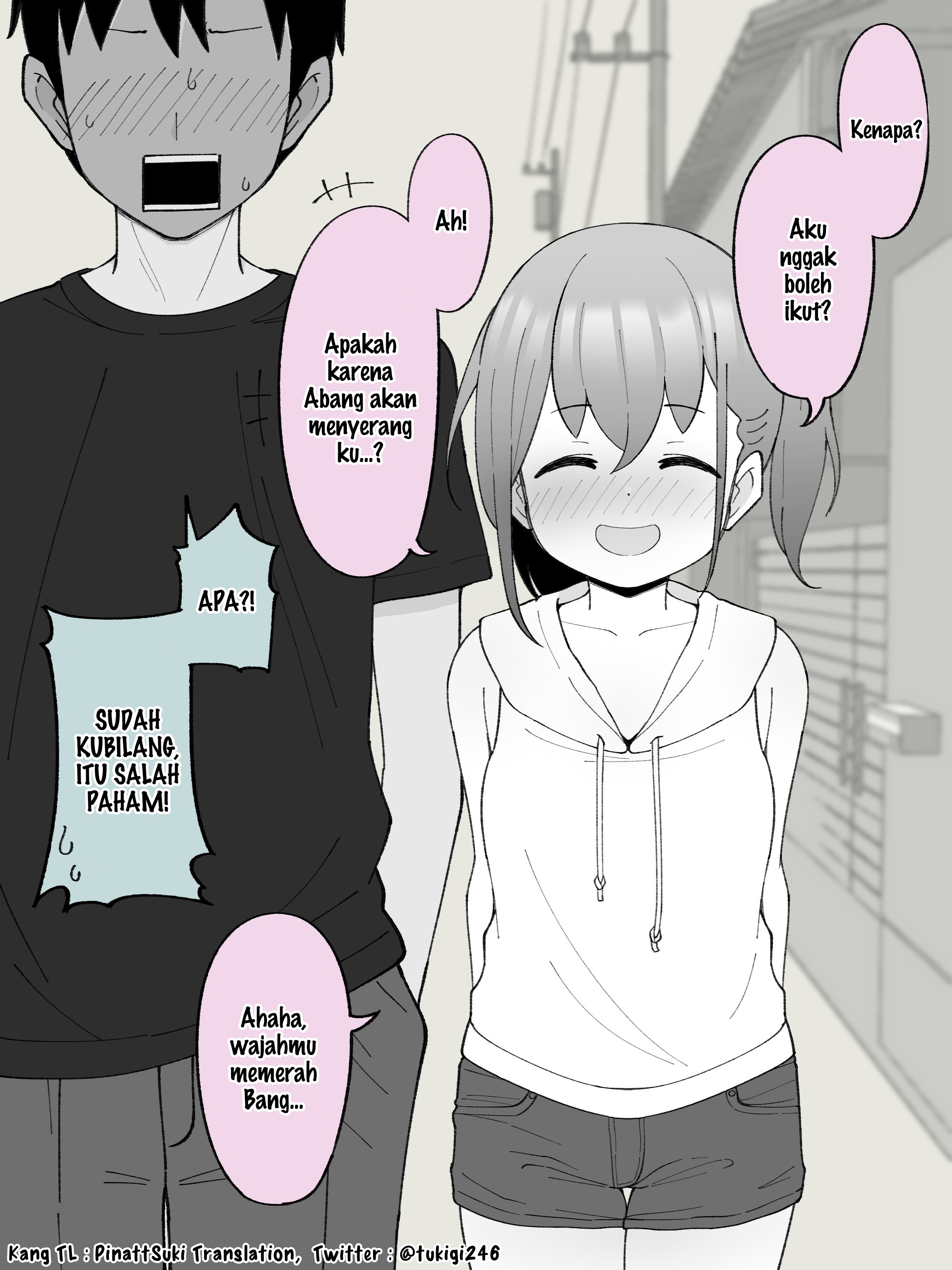 How the Little Brother Who Turned Into a Girl Became His Big Brother's Girlfriend. Chapter 21 - halaman 4