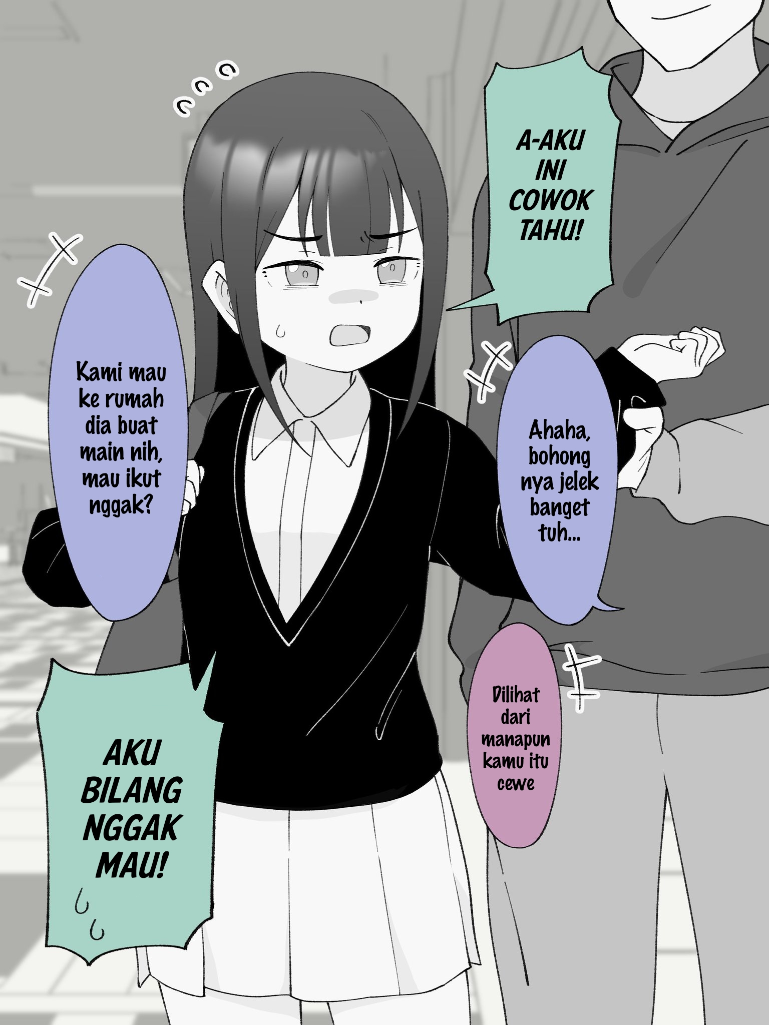 How the Little Brother Who Turned Into a Girl Became His Big Brother's Girlfriend. Chapter 217 - halaman 2