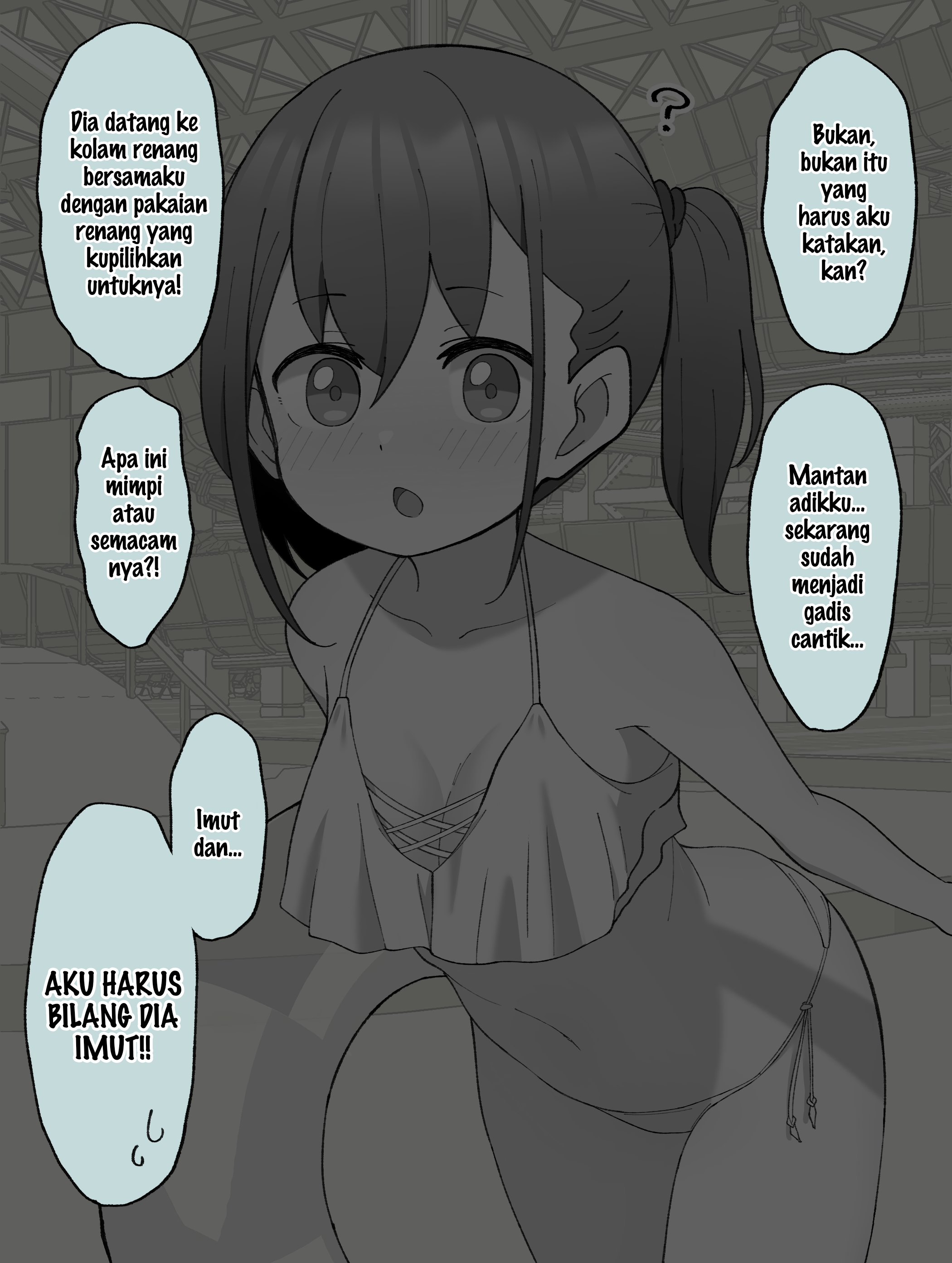 How the Little Brother Who Turned Into a Girl Became His Big Brother's Girlfriend. Chapter 27 - halaman 2