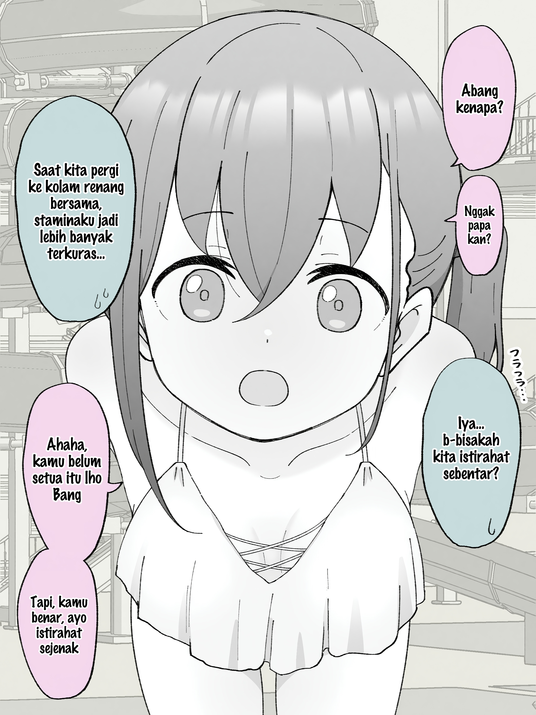 How the Little Brother Who Turned Into a Girl Became His Big Brother's Girlfriend. Chapter 28 - halaman 1