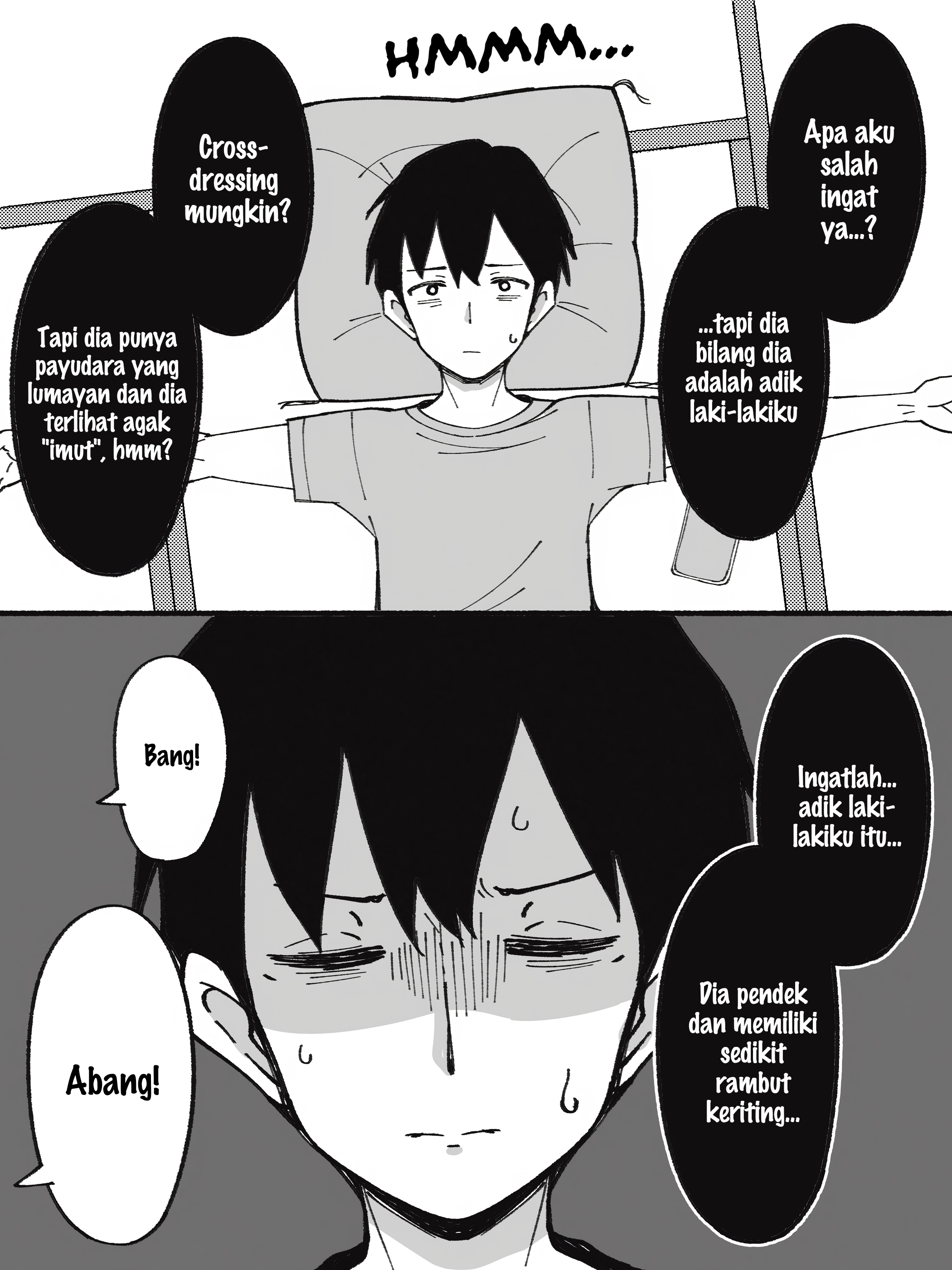 How the Little Brother Who Turned Into a Girl Became His Big Brother's Girlfriend. Chapter 3 - halaman 1