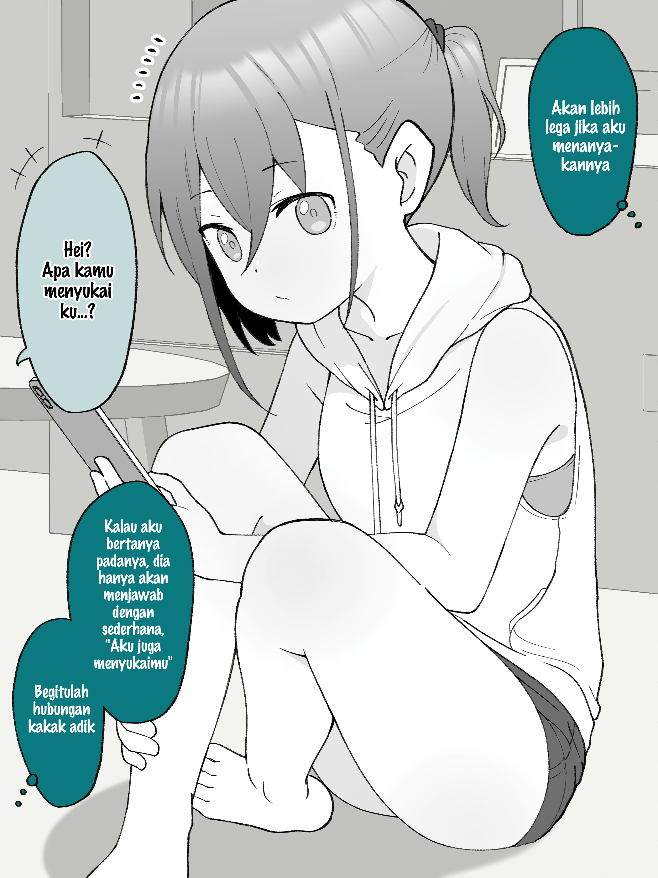 How the Little Brother Who Turned Into a Girl Became His Big Brother's Girlfriend. Chapter 34 - halaman 3