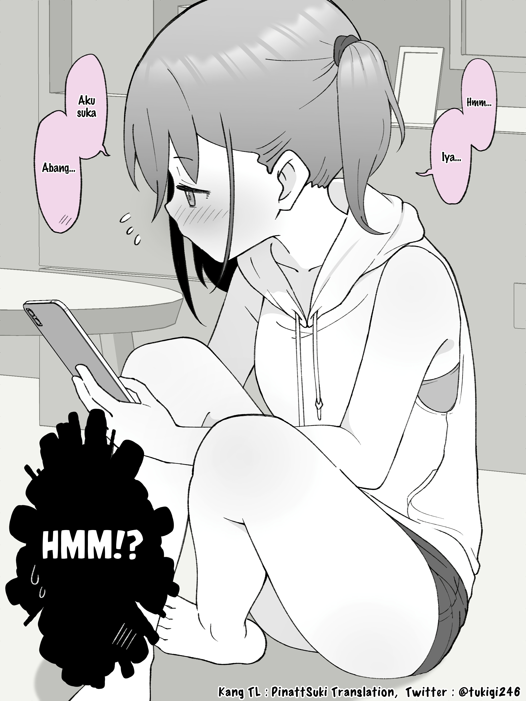 How the Little Brother Who Turned Into a Girl Became His Big Brother's Girlfriend. Chapter 34 - halaman 4