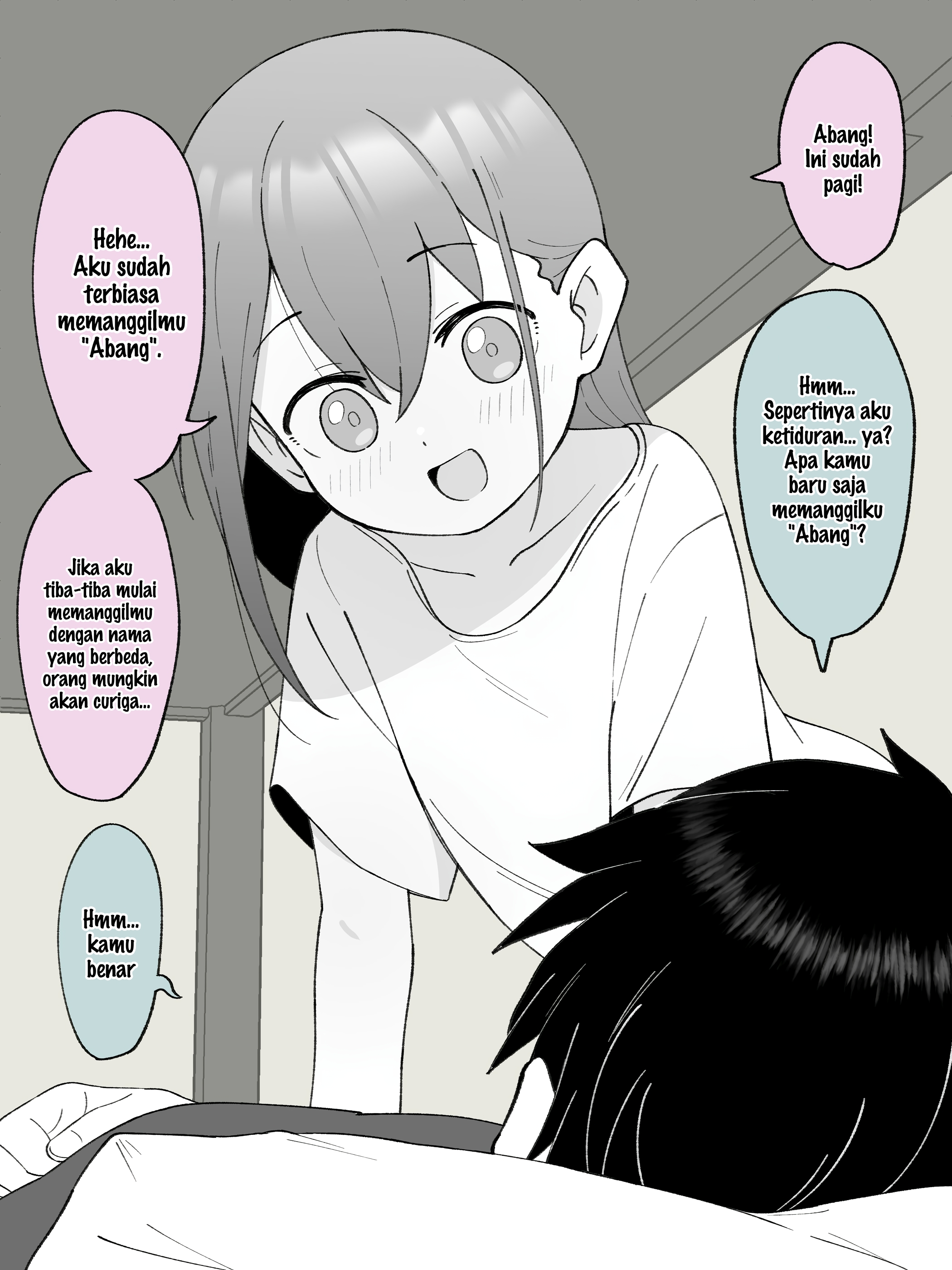 How the Little Brother Who Turned Into a Girl Became His Big Brother's Girlfriend. Chapter 38 - halaman 1