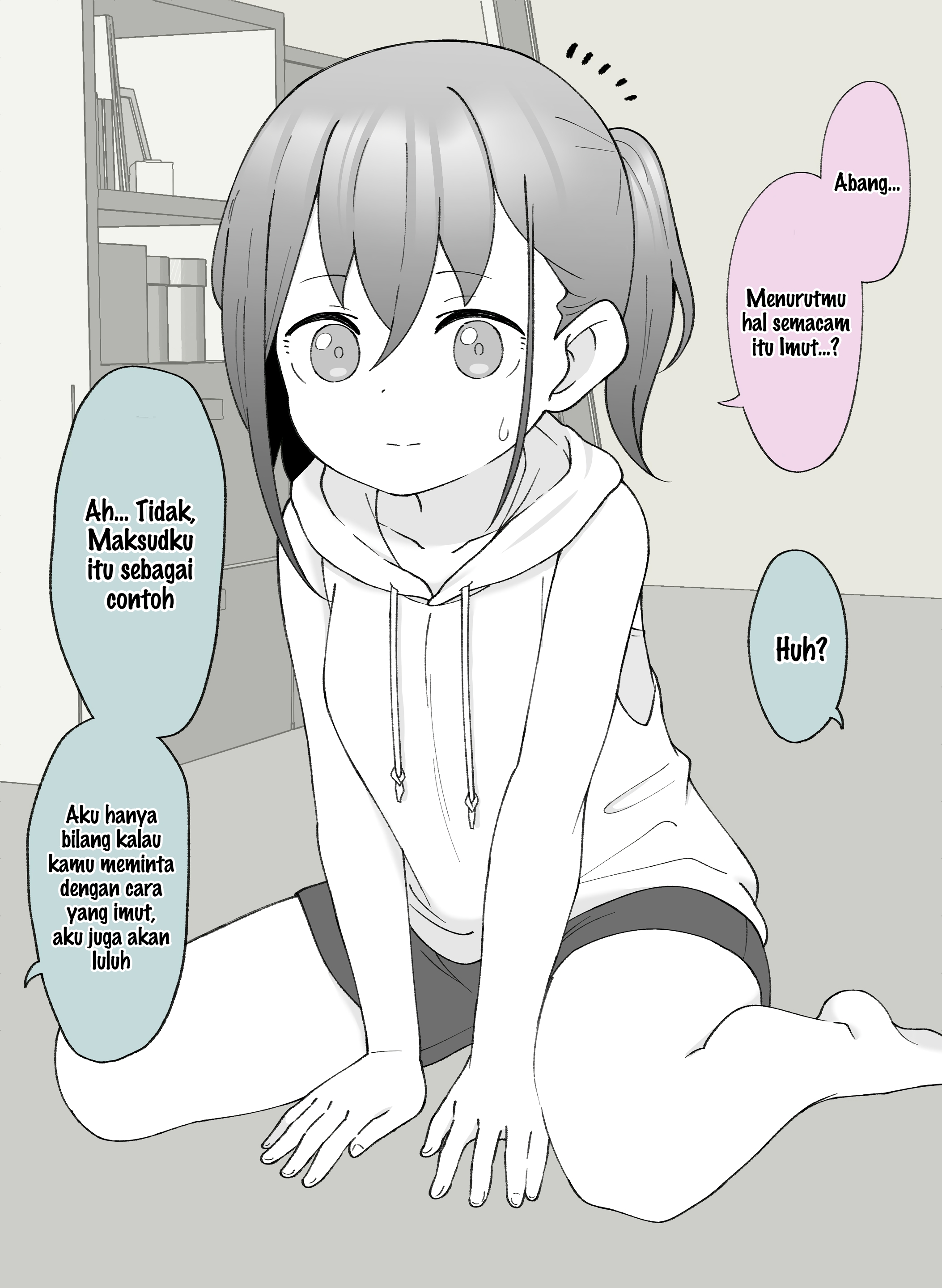 How the Little Brother Who Turned Into a Girl Became His Big Brother's Girlfriend. Chapter 42 - halaman 3