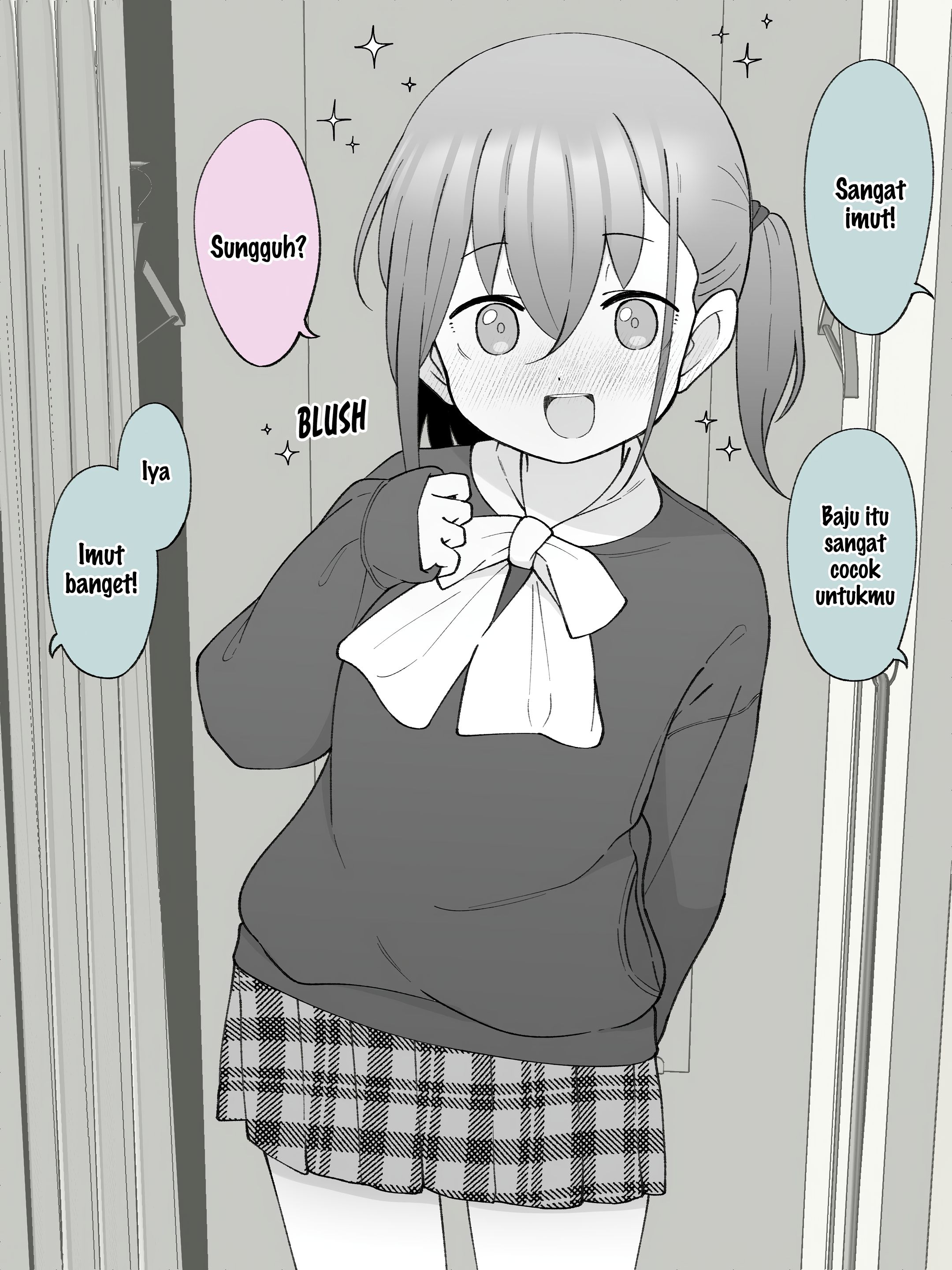 How the Little Brother Who Turned Into a Girl Became His Big Brother's Girlfriend. Chapter 44 - halaman 2