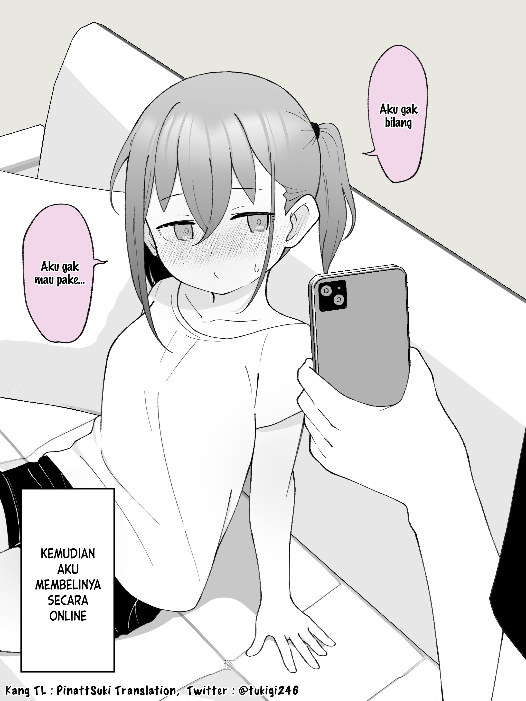 How the Little Brother Who Turned Into a Girl Became His Big Brother's Girlfriend. Chapter 46 - halaman 4