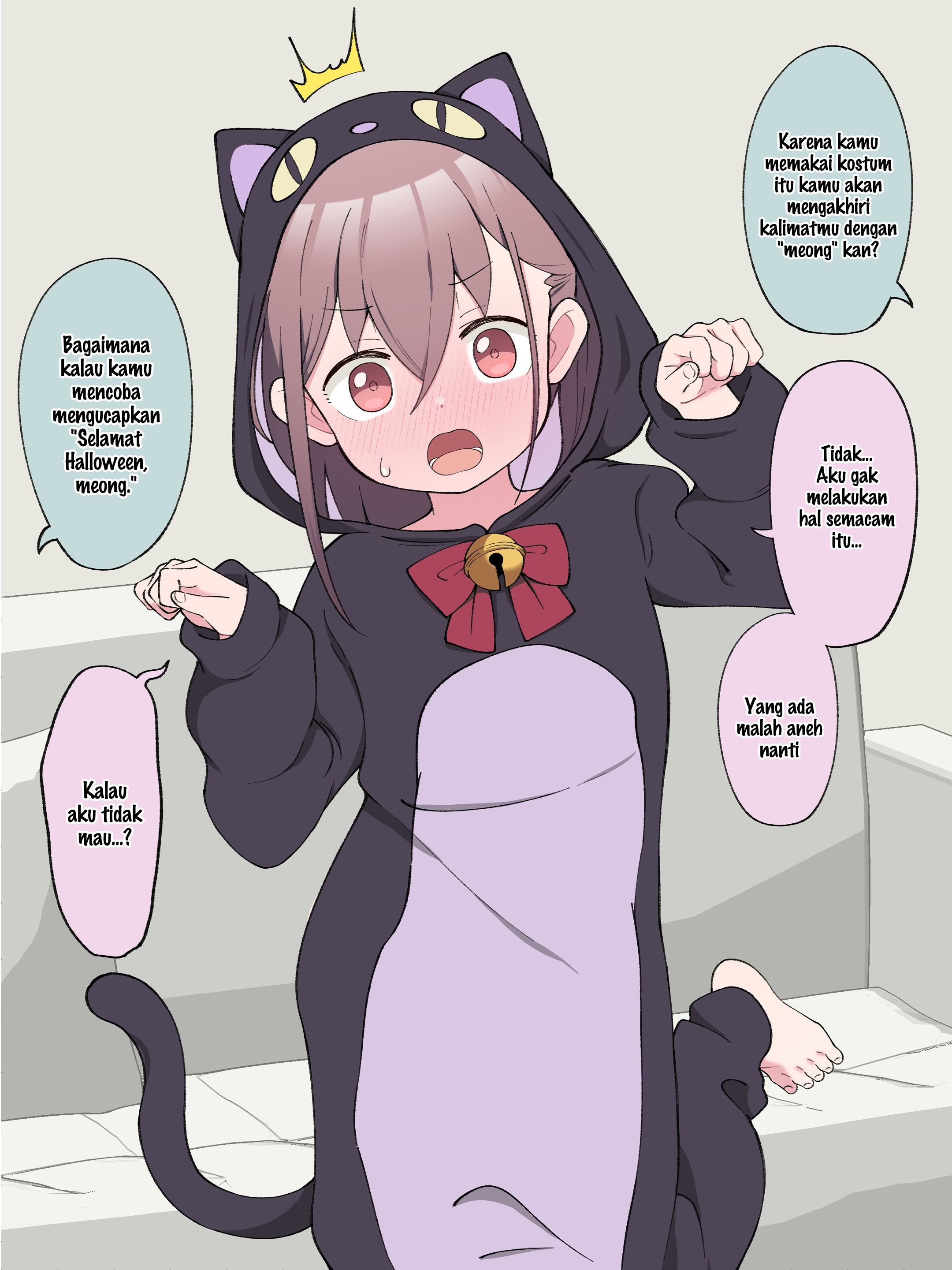 How the Little Brother Who Turned Into a Girl Became His Big Brother's Girlfriend. Chapter 48.5 - halaman 2