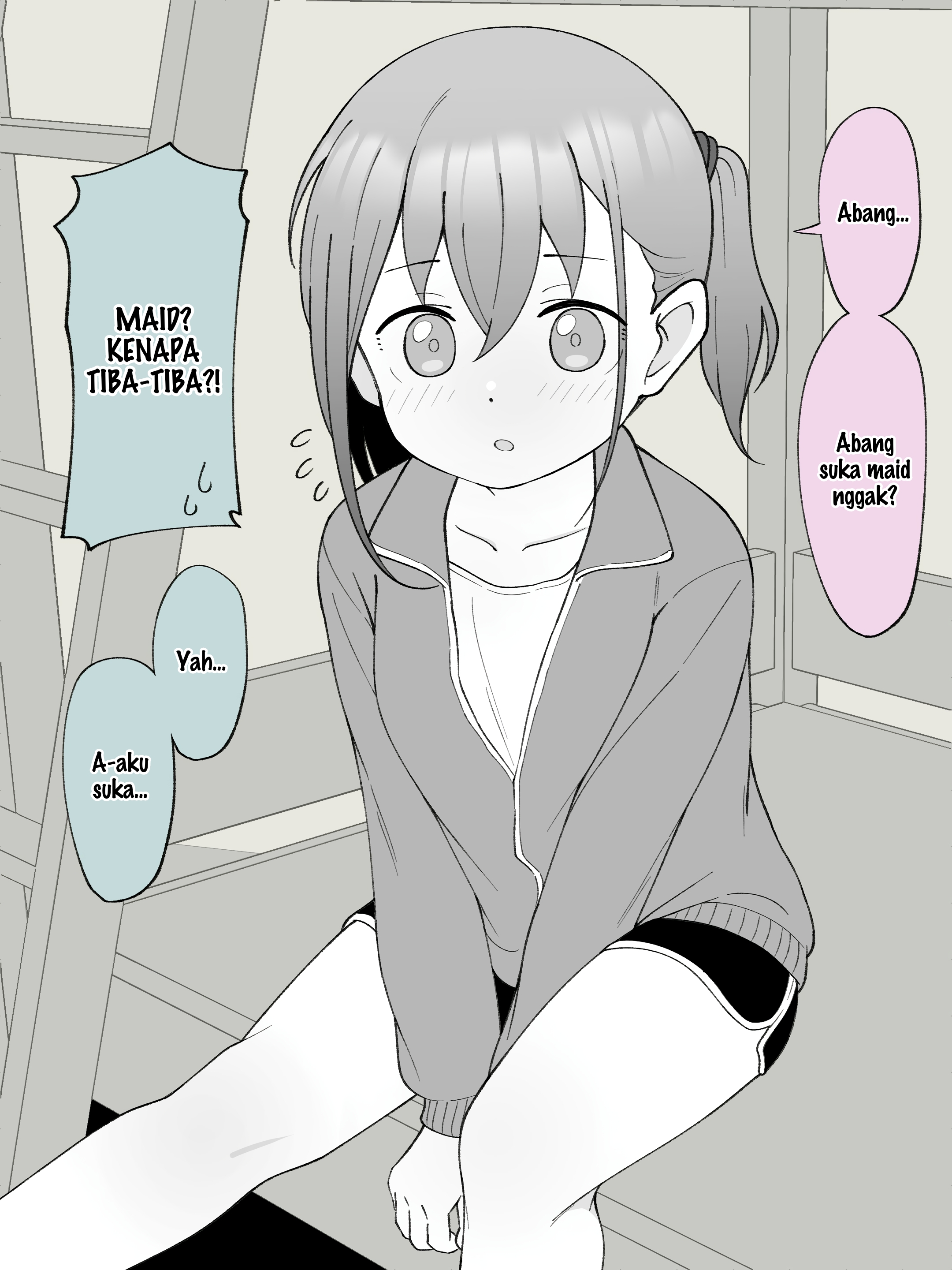 How the Little Brother Who Turned Into a Girl Became His Big Brother's Girlfriend. Chapter 51 - halaman 2