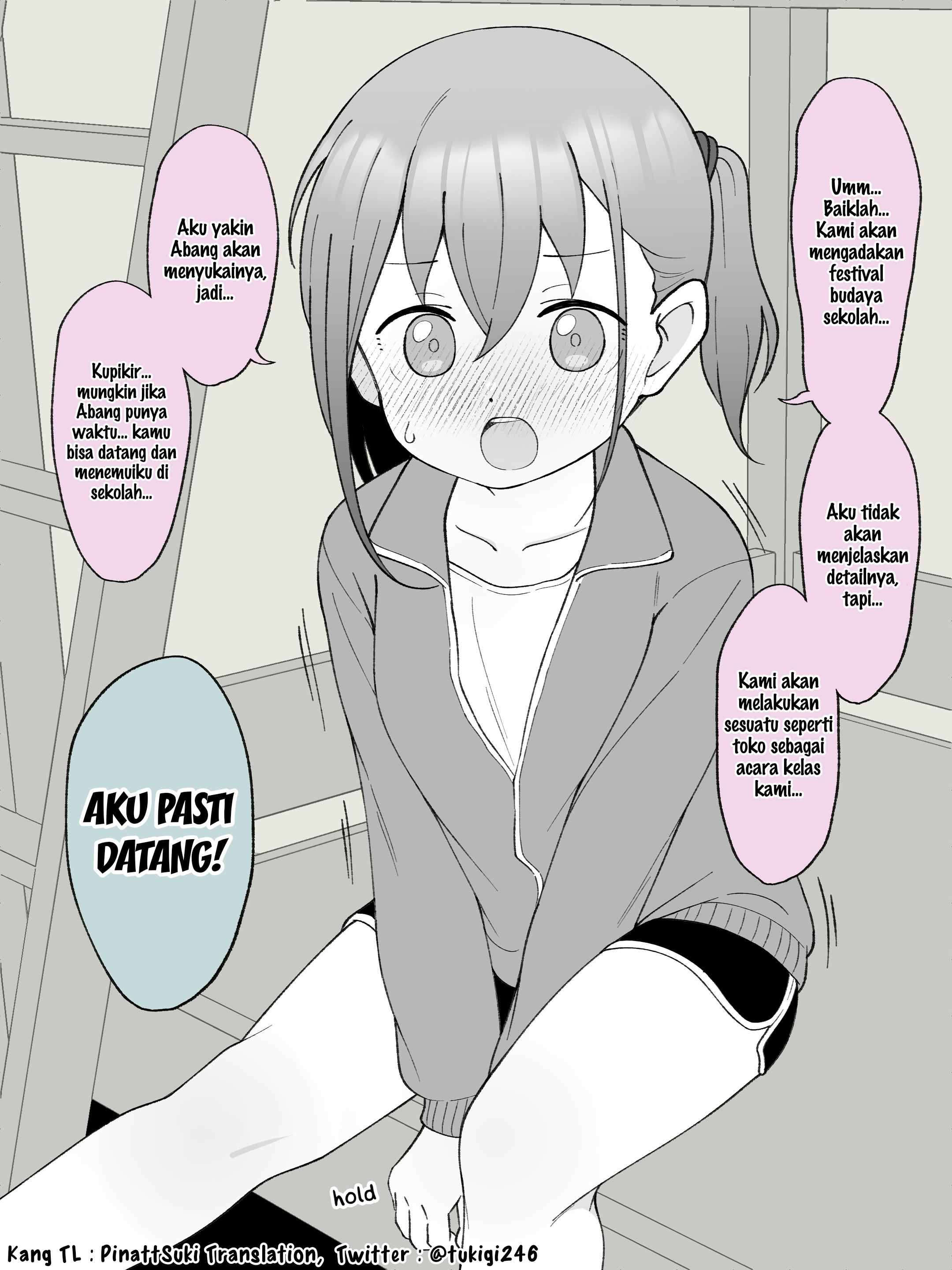 How the Little Brother Who Turned Into a Girl Became His Big Brother's Girlfriend. Chapter 51 - halaman 5