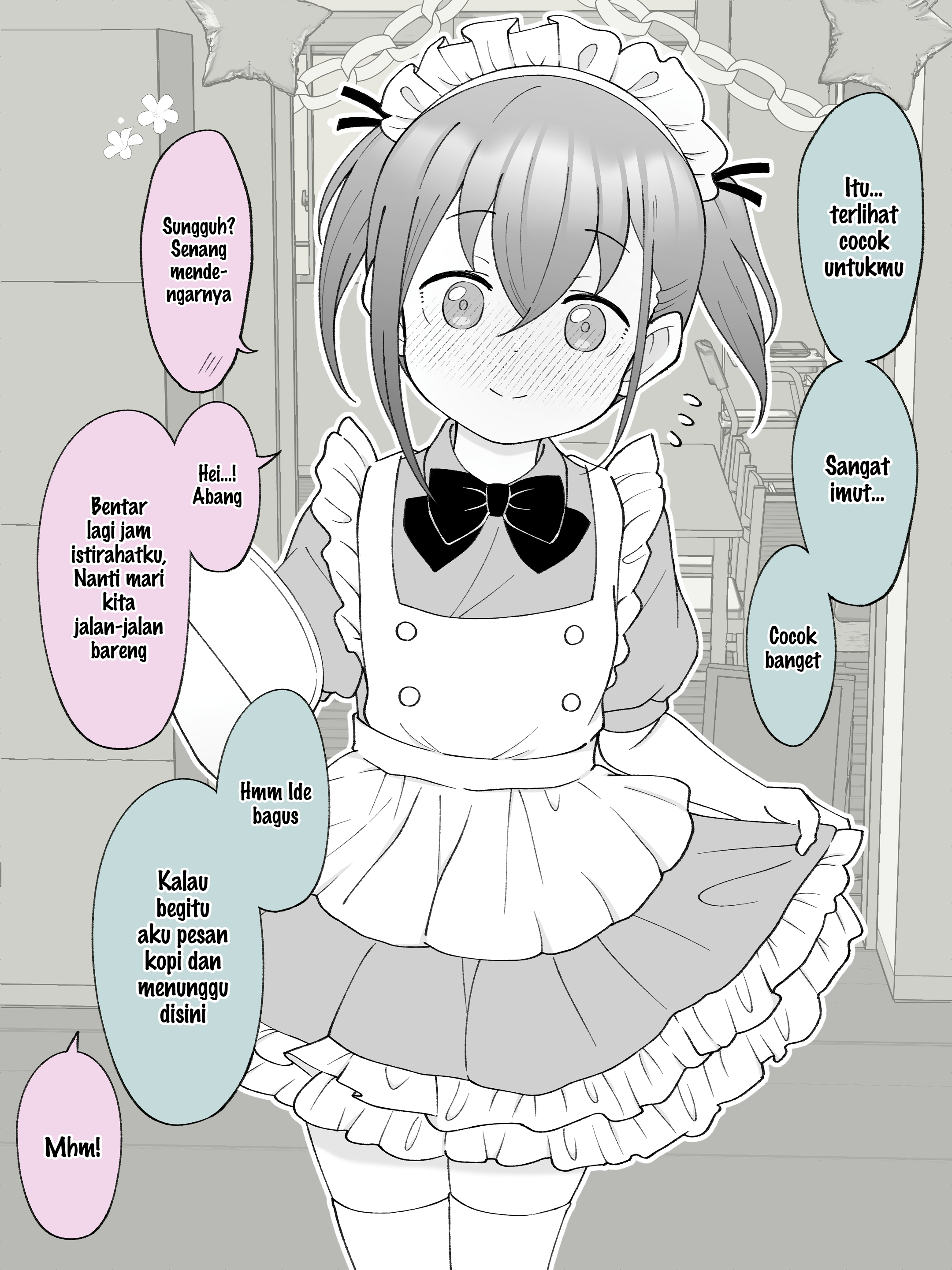 How the Little Brother Who Turned Into a Girl Became His Big Brother's Girlfriend. Chapter 53 - halaman 2