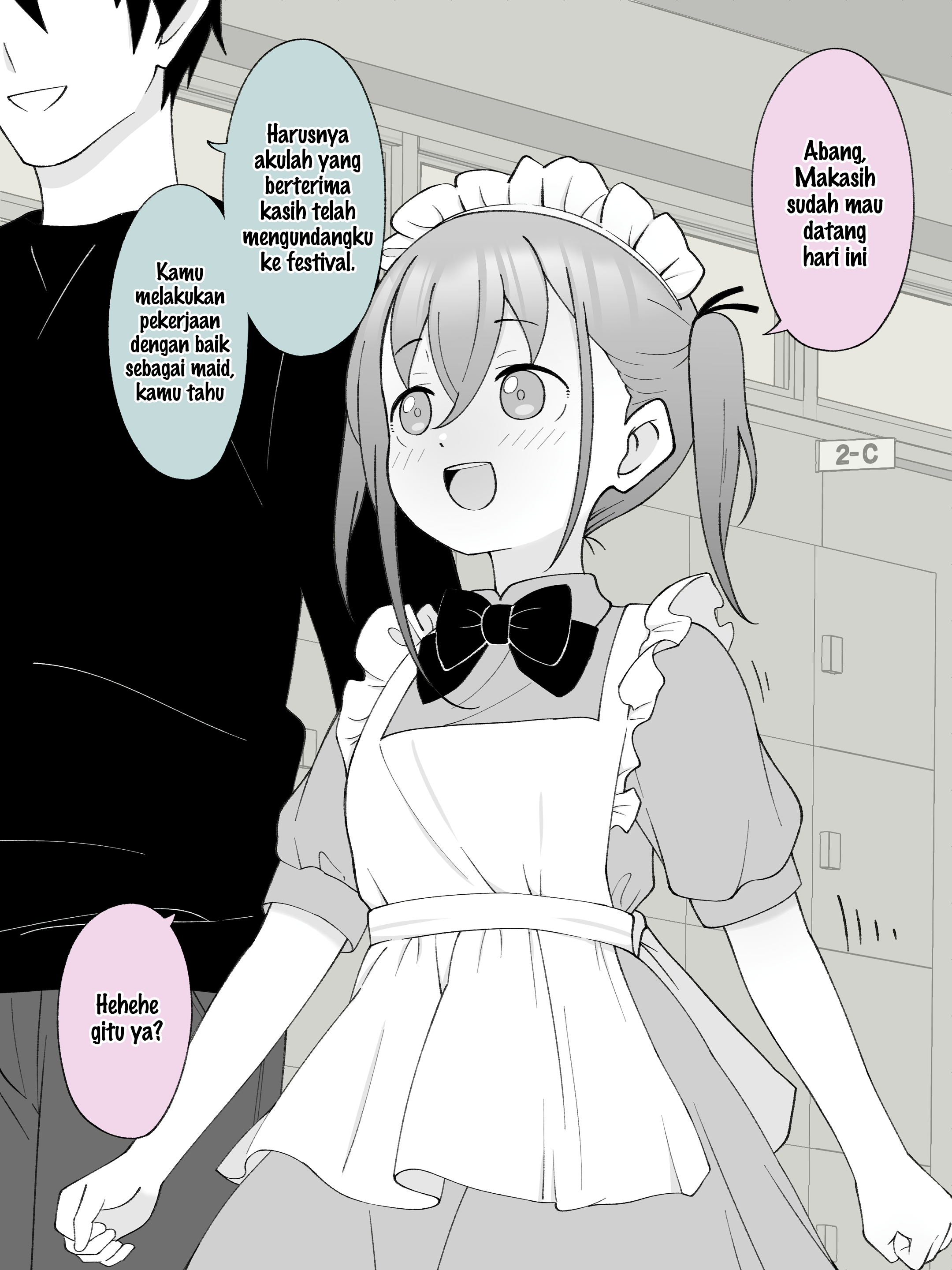 How the Little Brother Who Turned Into a Girl Became His Big Brother's Girlfriend. Chapter 54 - halaman 1