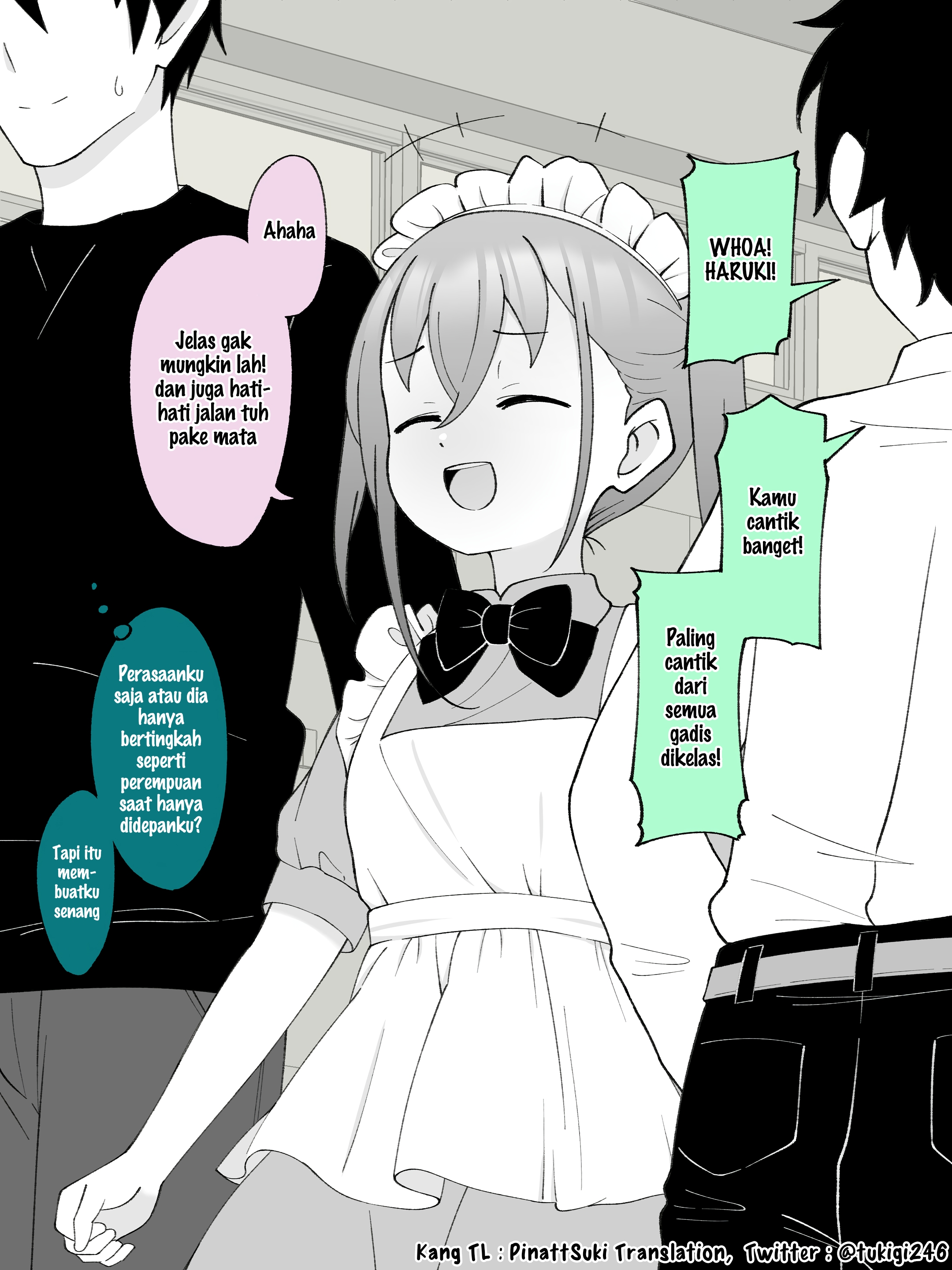 How the Little Brother Who Turned Into a Girl Became His Big Brother's Girlfriend. Chapter 54 - halaman 4