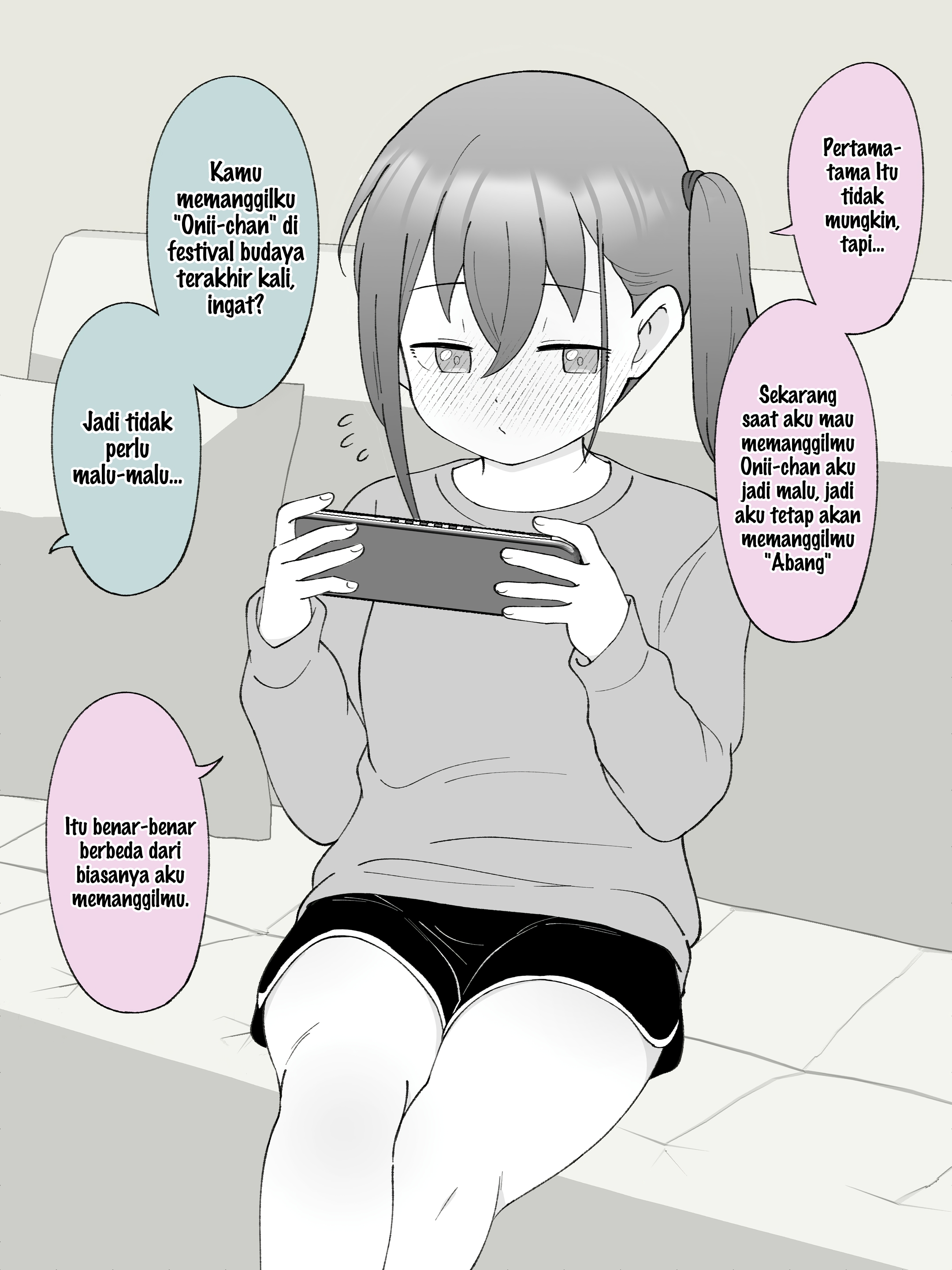 How the Little Brother Who Turned Into a Girl Became His Big Brother's Girlfriend. Chapter 55 - halaman 2