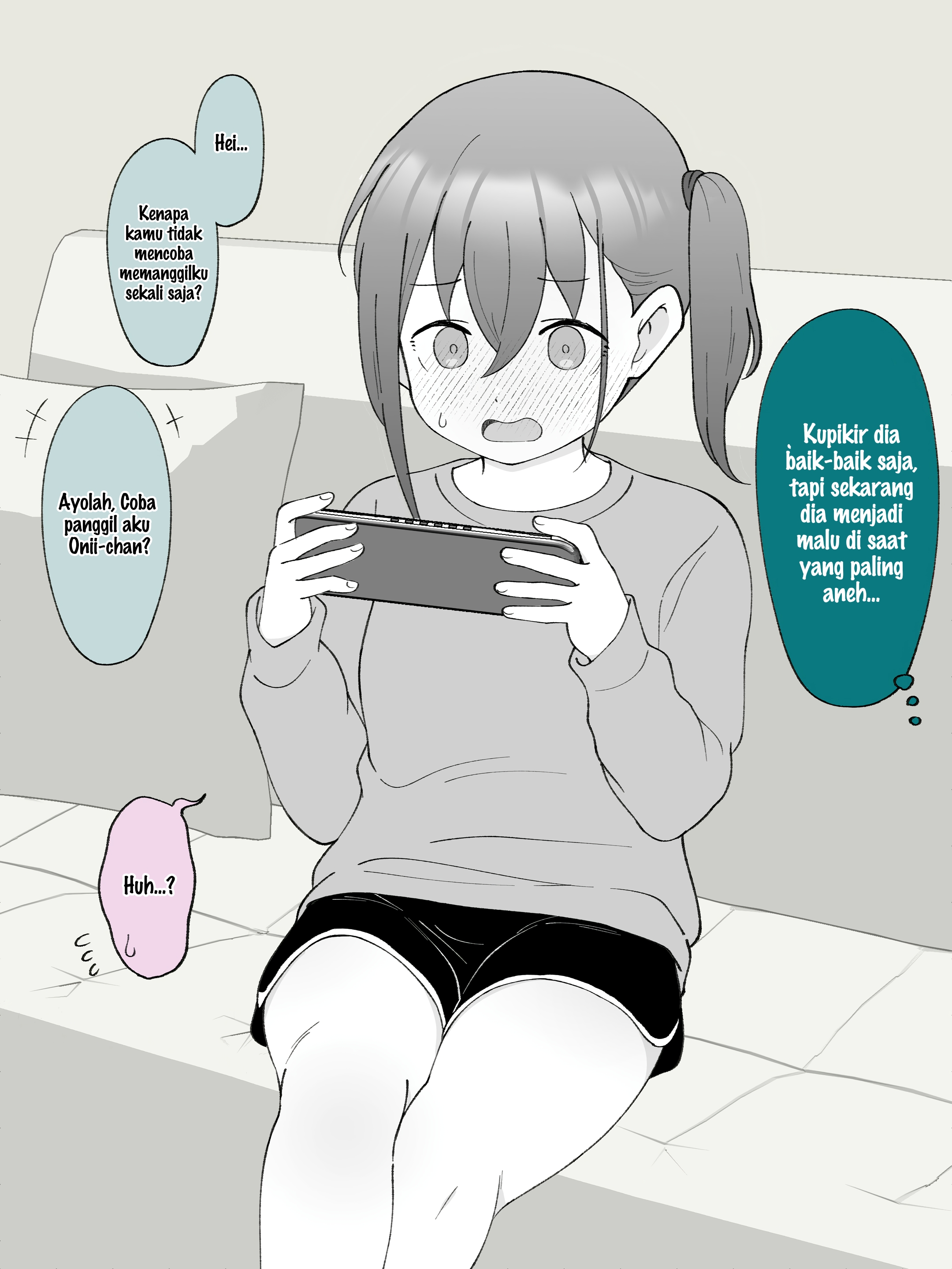 How the Little Brother Who Turned Into a Girl Became His Big Brother's Girlfriend. Chapter 55 - halaman 3