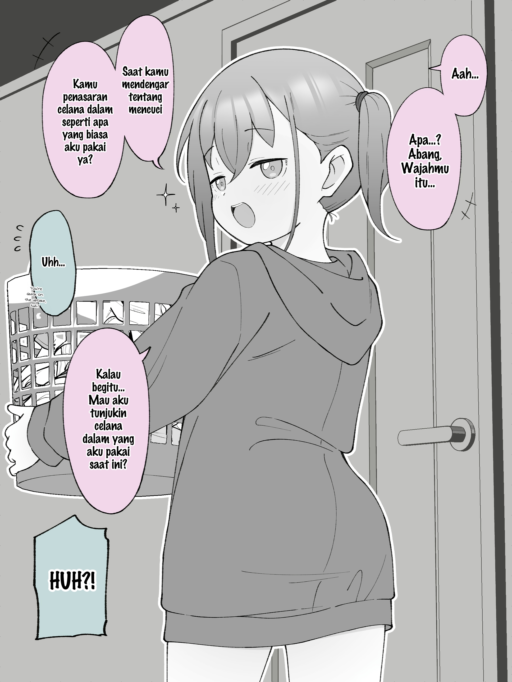 How the Little Brother Who Turned Into a Girl Became His Big Brother's Girlfriend. Chapter 56 - halaman 2