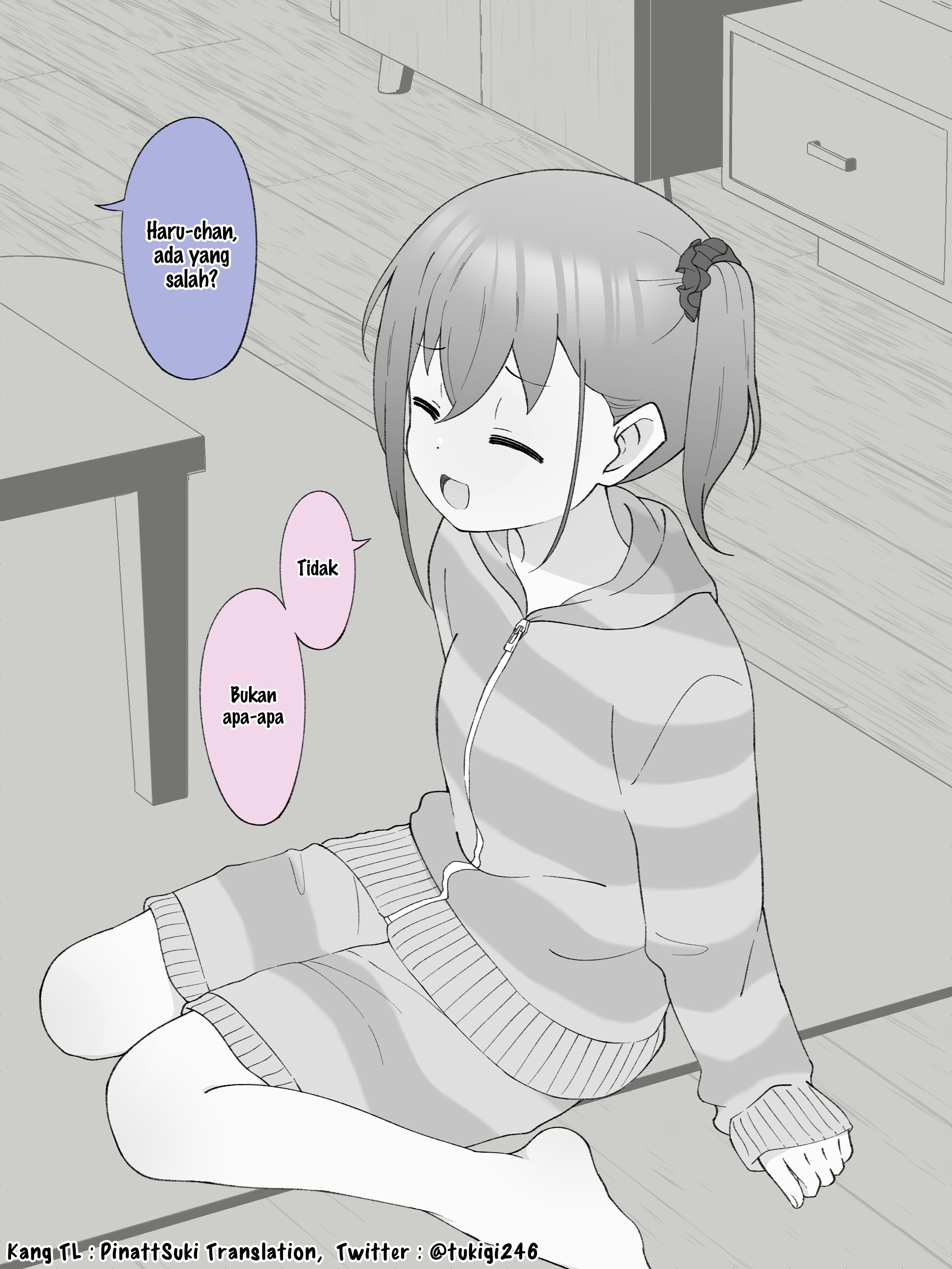 How the Little Brother Who Turned Into a Girl Became His Big Brother's Girlfriend. Chapter 63 - halaman 4