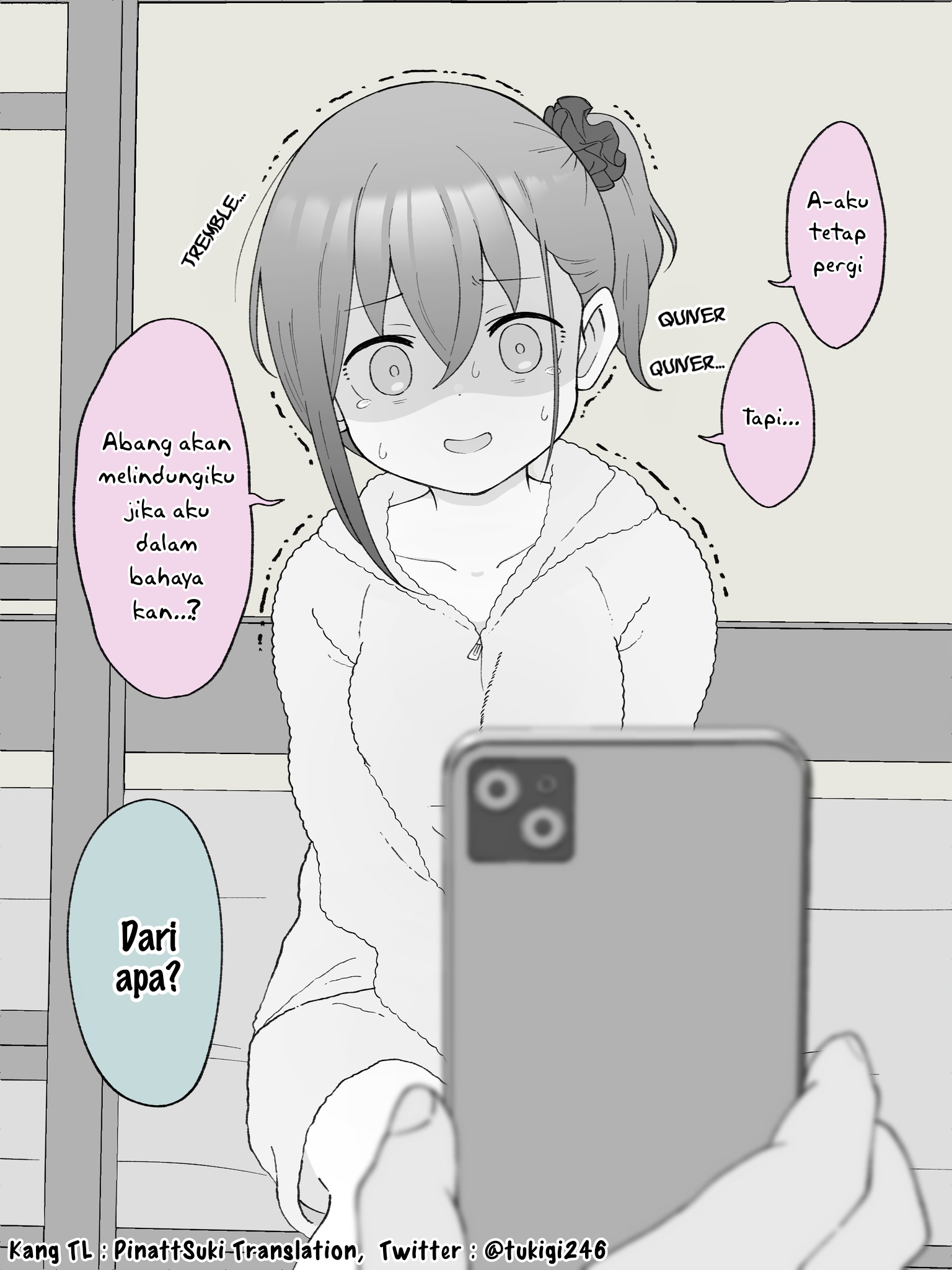 How the Little Brother Who Turned Into a Girl Became His Big Brother's Girlfriend. Chapter 74 - halaman 4