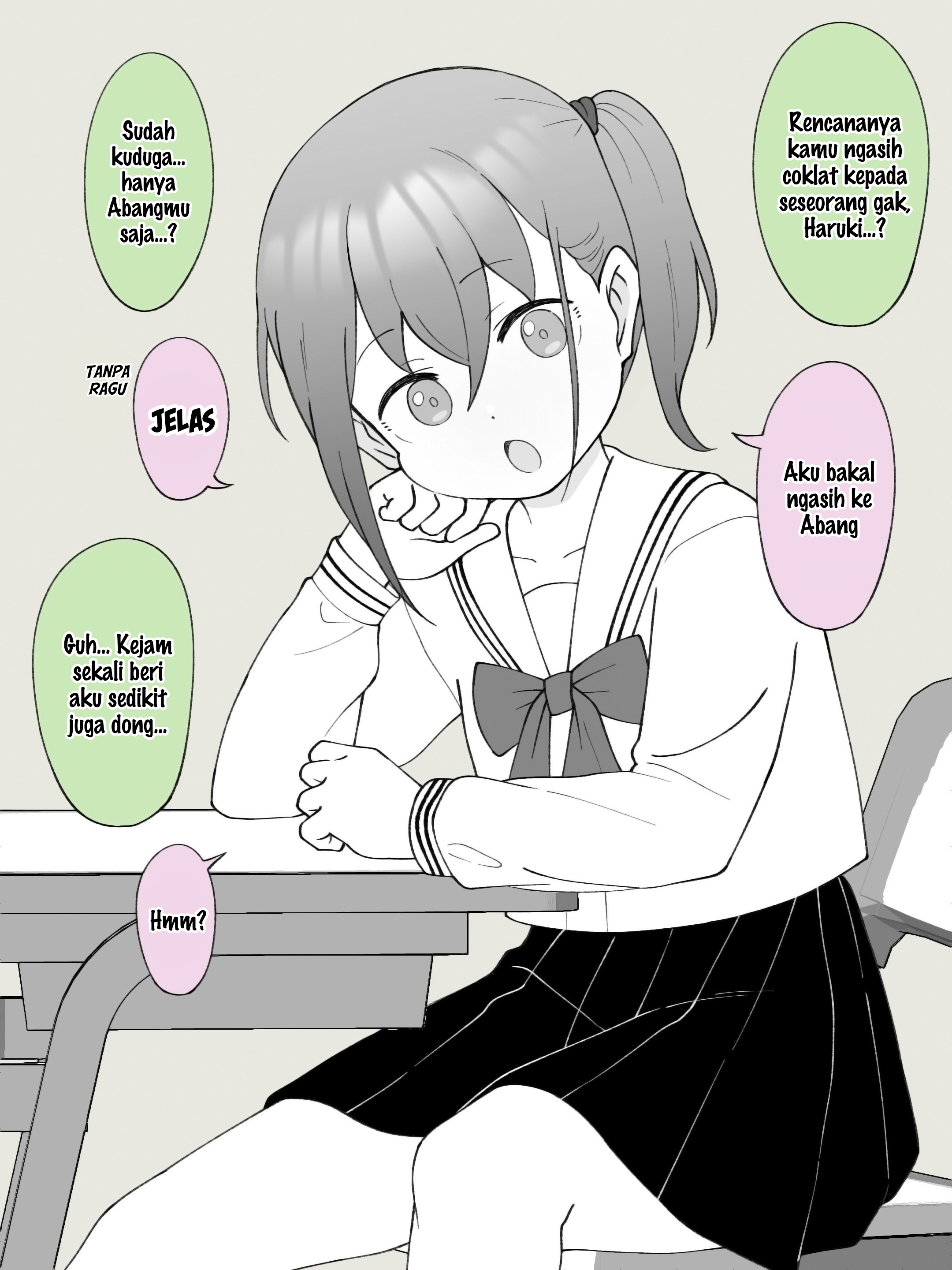 How the Little Brother Who Turned Into a Girl Became His Big Brother's Girlfriend. Chapter 79 - halaman 2