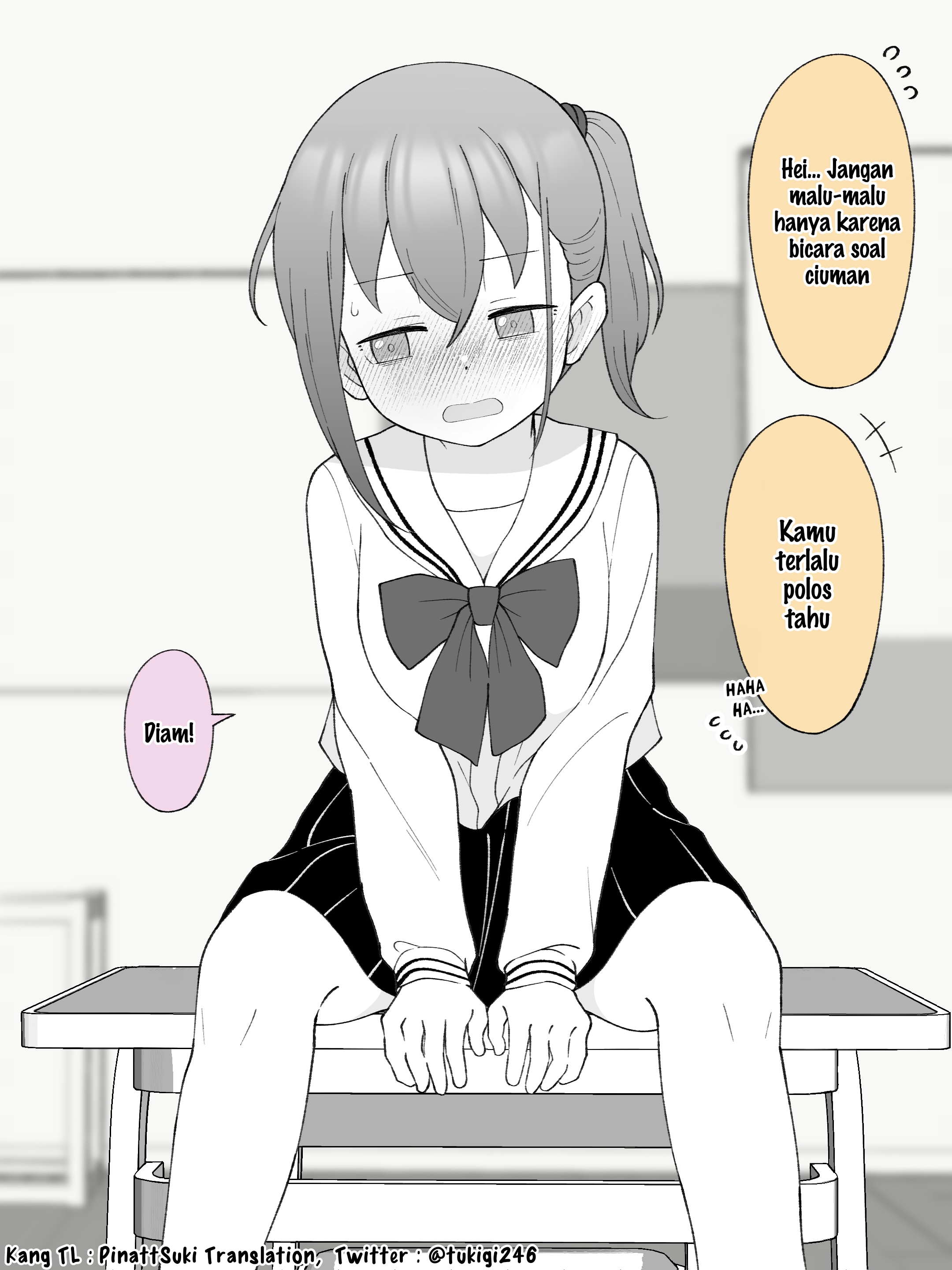 How the Little Brother Who Turned Into a Girl Became His Big Brother's Girlfriend. Chapter 87 - halaman 4