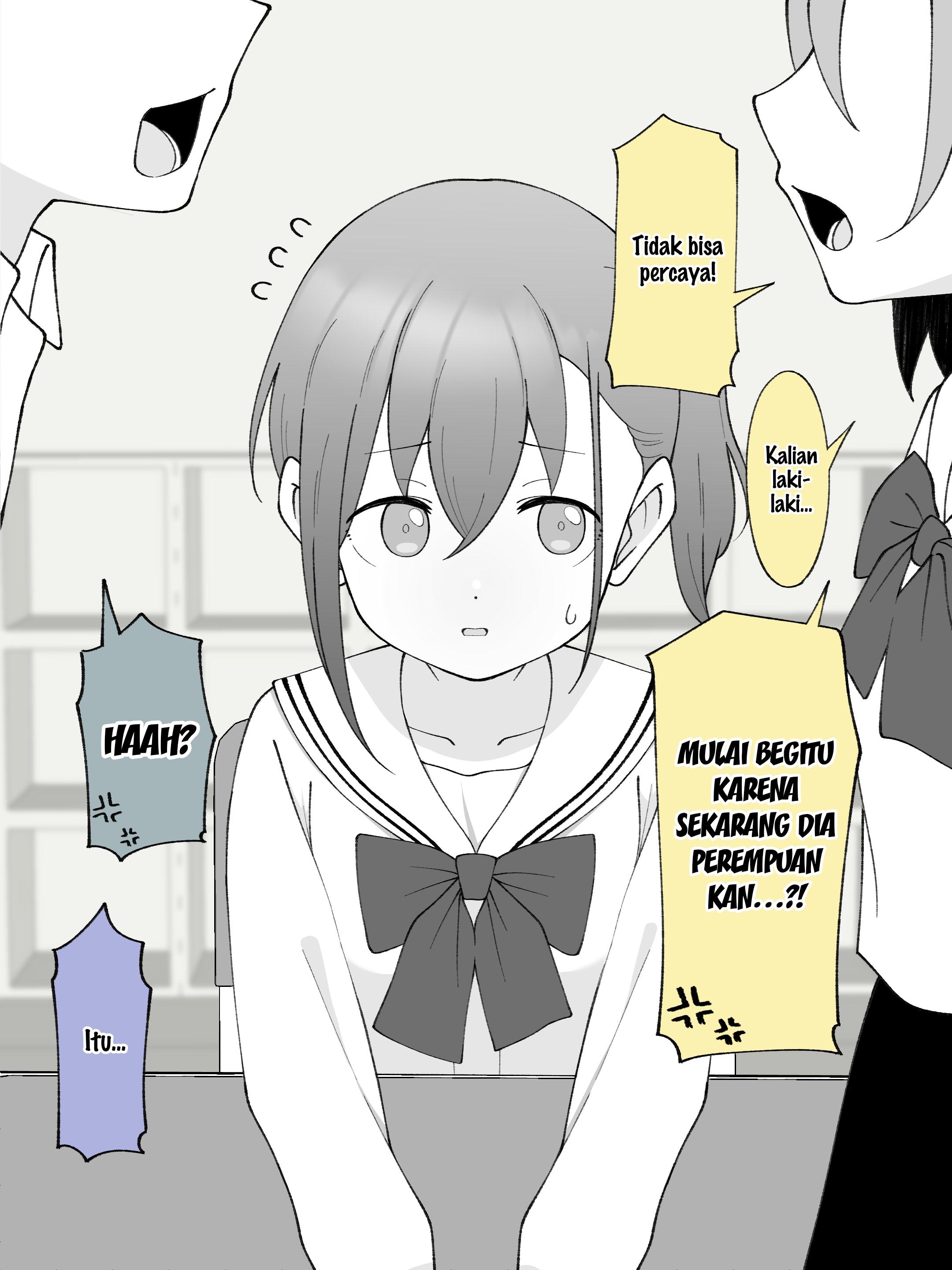 How the Little Brother Who Turned Into a Girl Became His Big Brother's Girlfriend. Chapter 89 - halaman 2