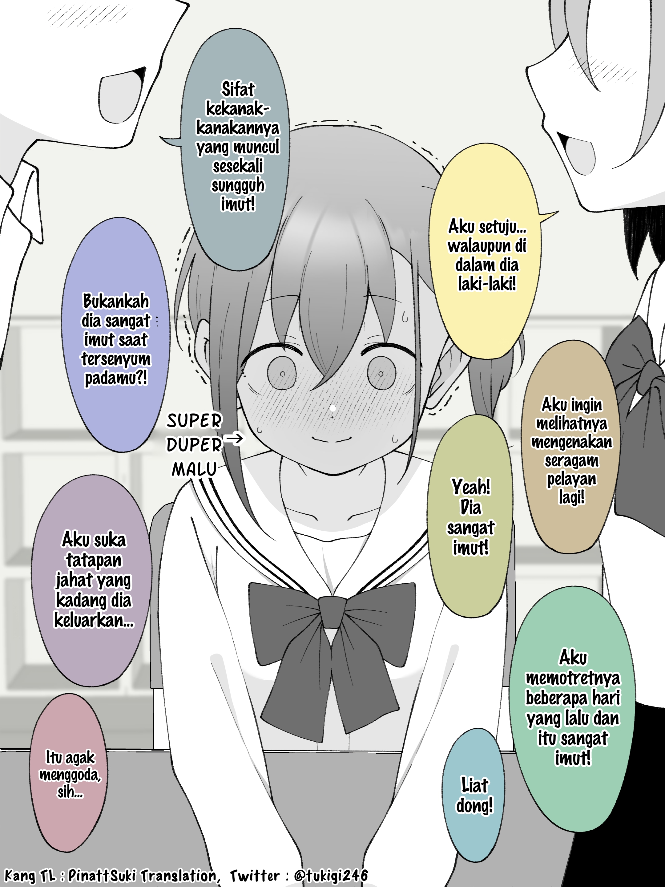 How the Little Brother Who Turned Into a Girl Became His Big Brother's Girlfriend. Chapter 89 - halaman 4