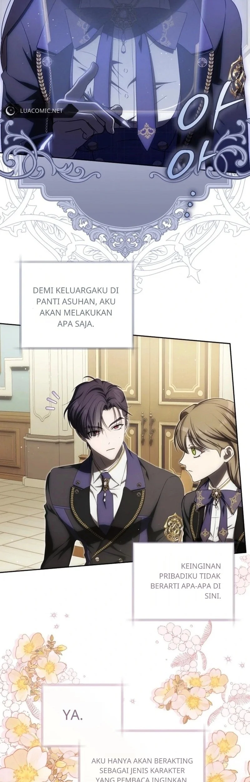How to Get On the Main Character's Flower Path Chapter 19 - halaman 9