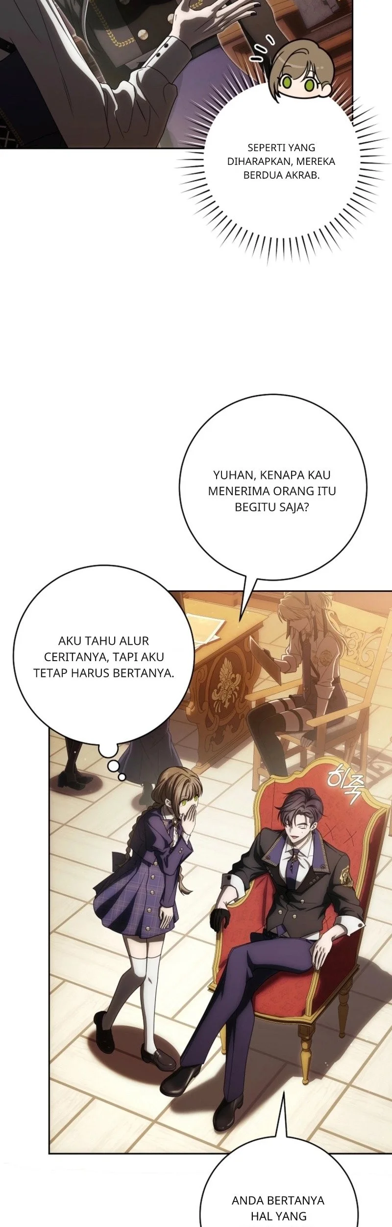 How to Get On the Main Character's Flower Path Chapter 21 - halaman 8