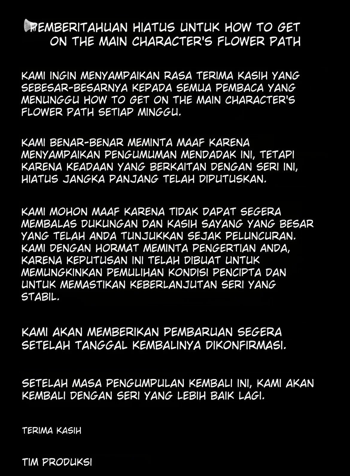 How to Get On the Main Character's Flower Path Chapter 26 - halaman 1